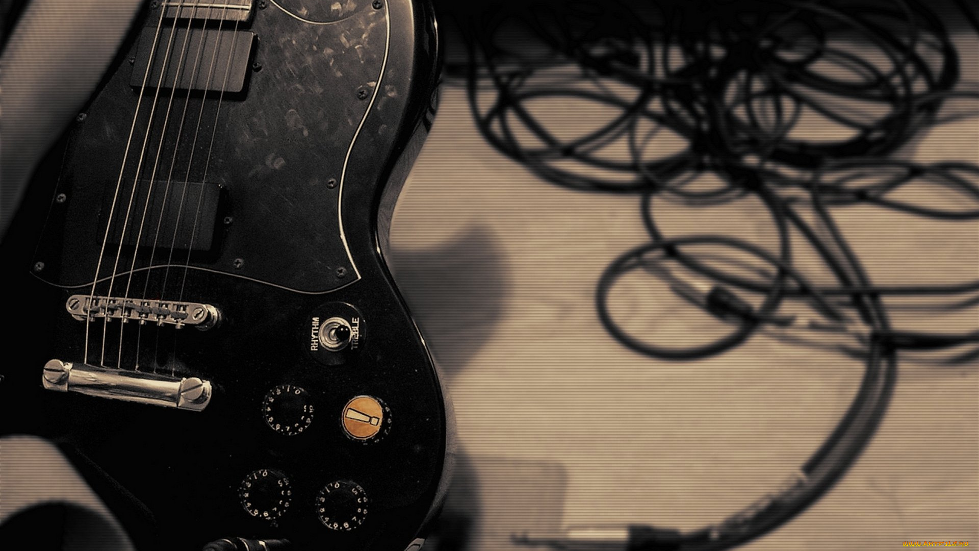 музыка, -музыкальные, инструменты, гитара