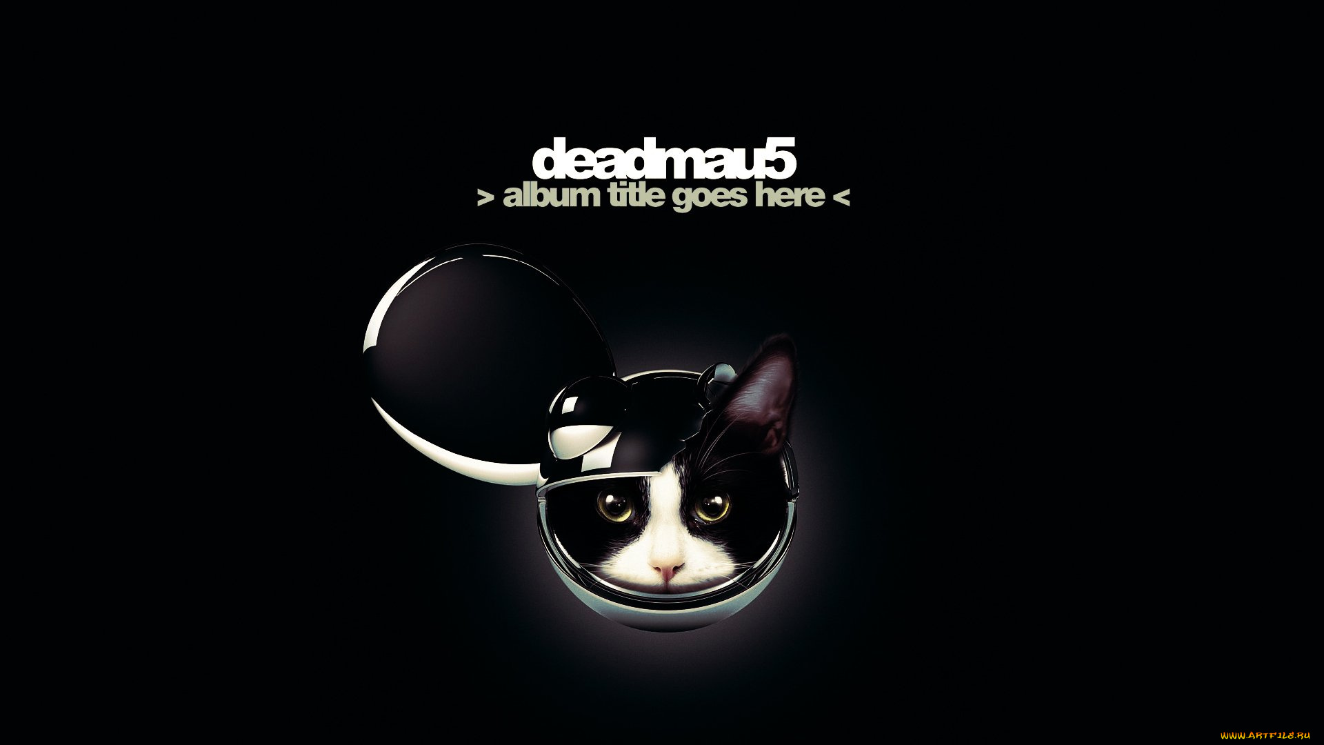 музыка, -временный, логотип, кошка