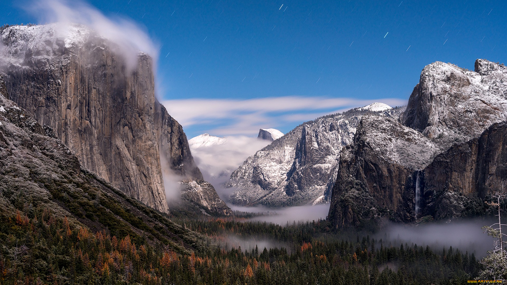 природа, горы, простор