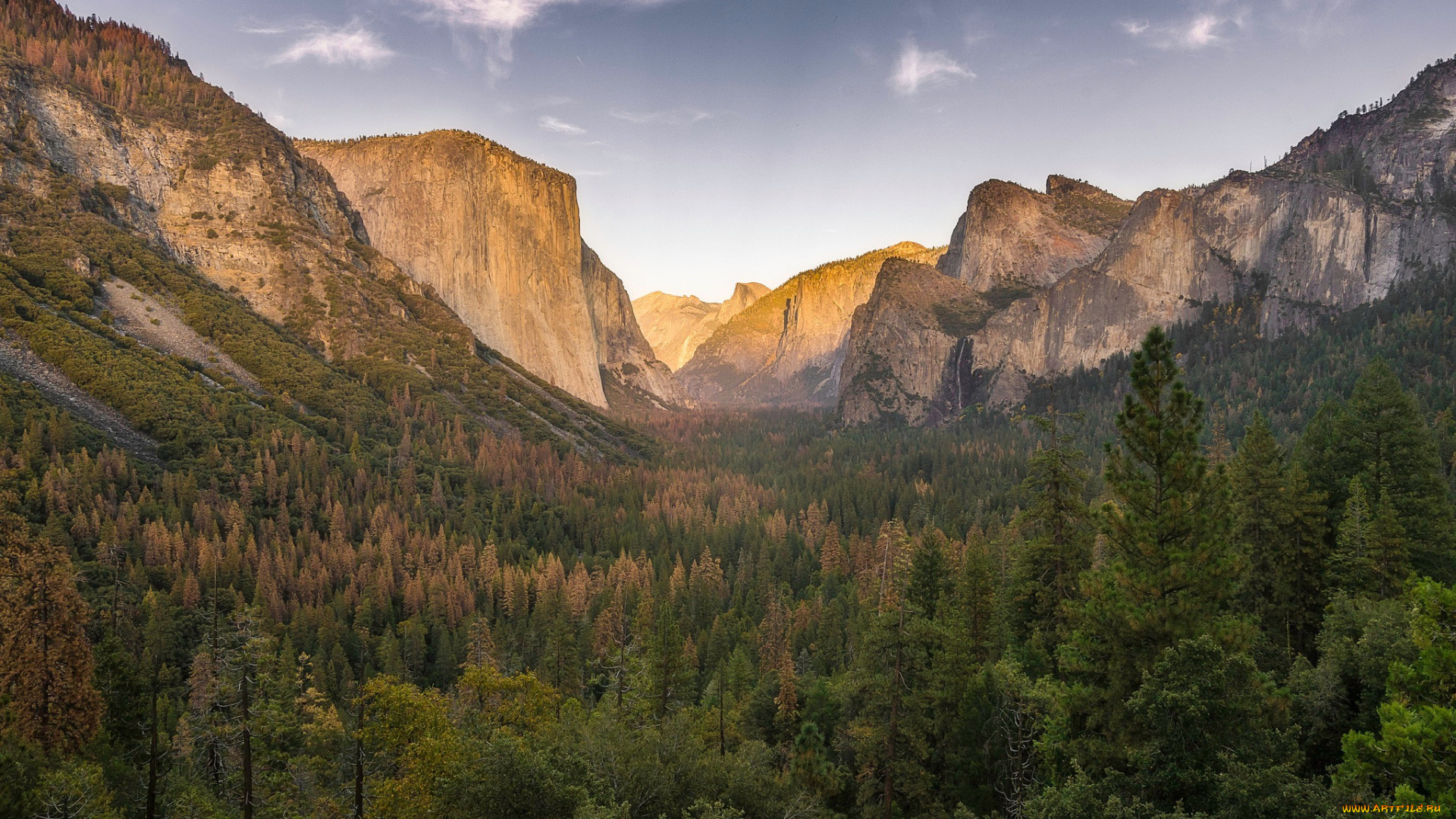 природа, горы, простор