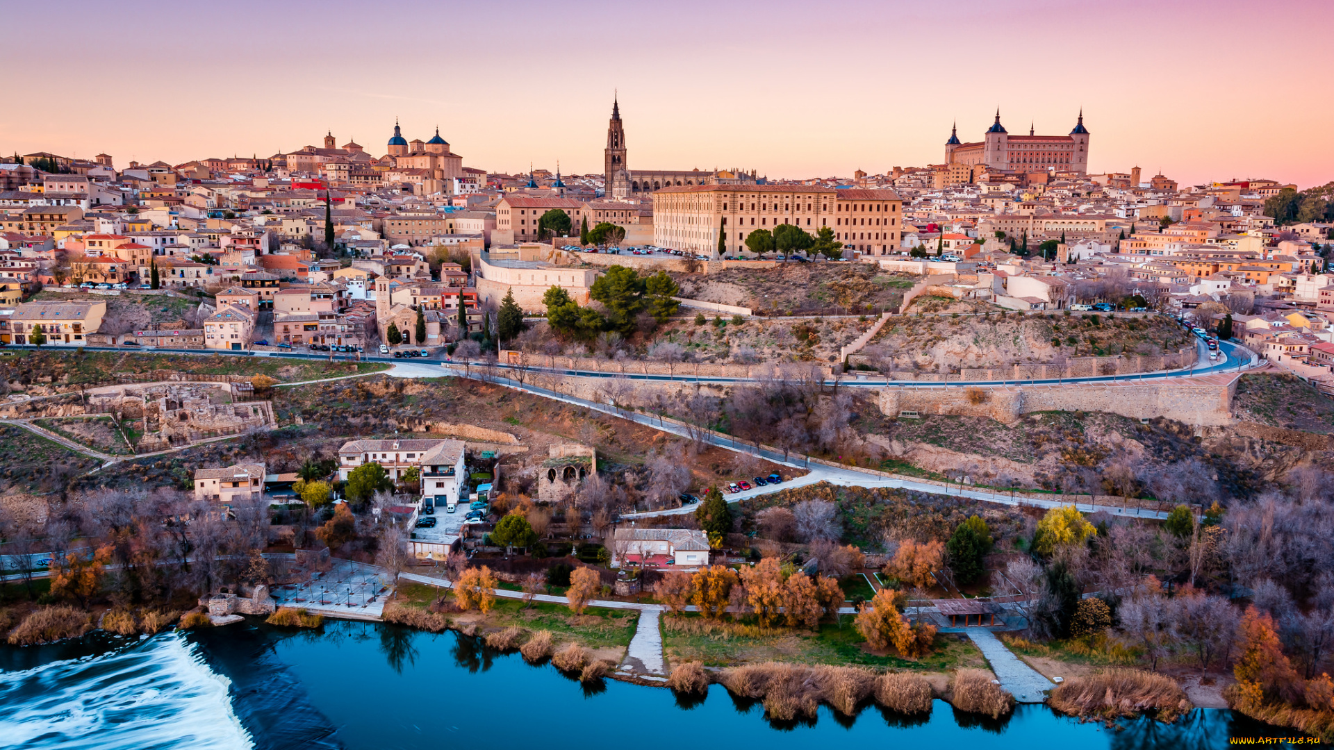 toledo, города, толедо, , испания, простор