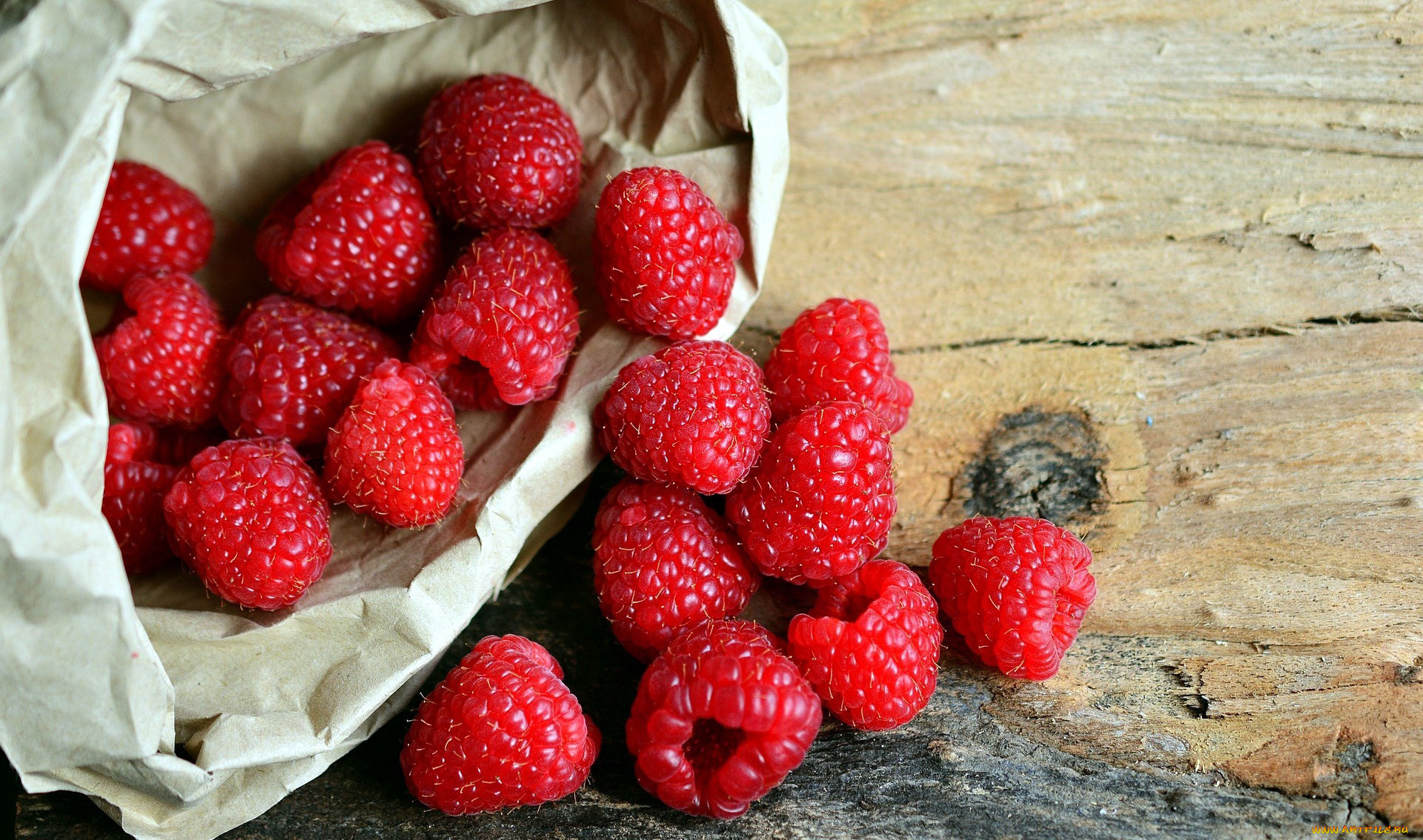 еда, малина, ягоды, спелая