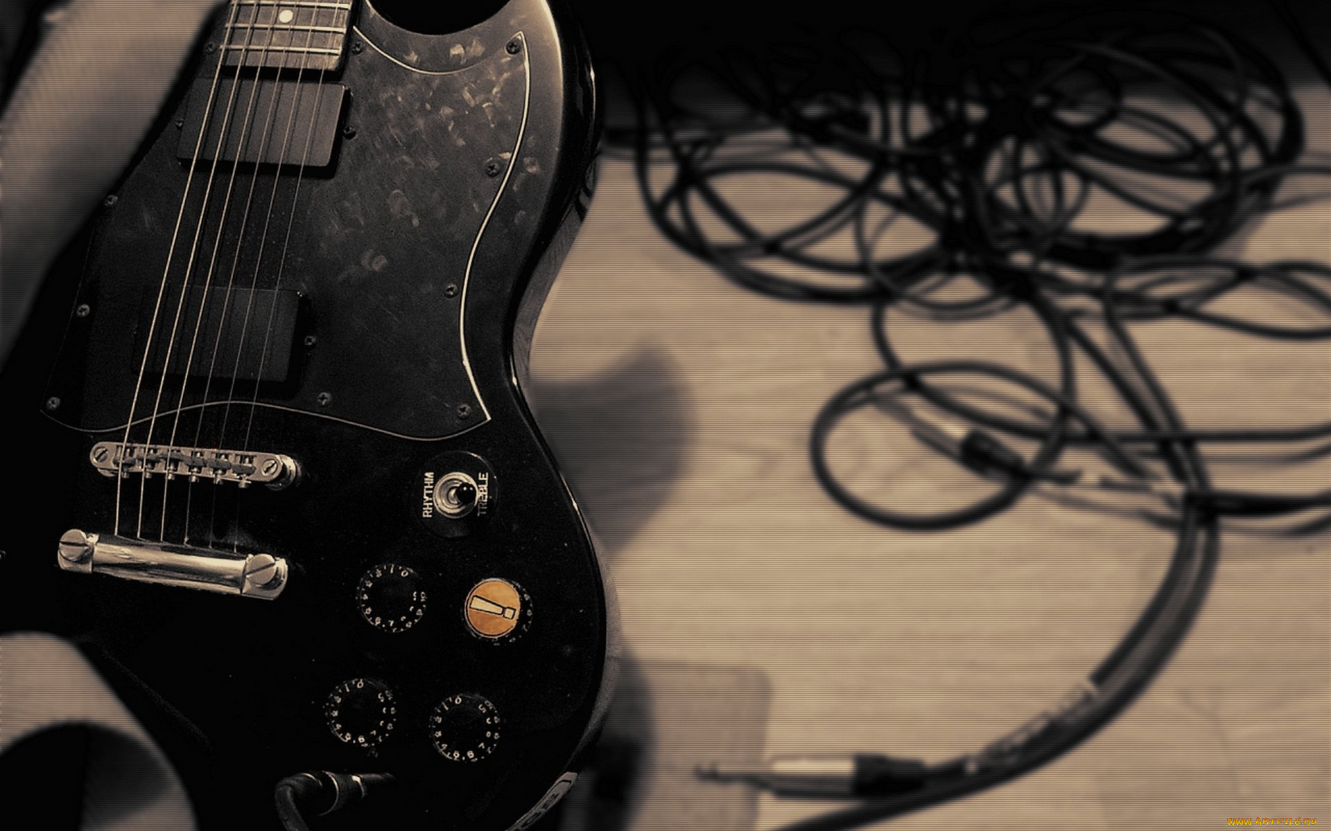 музыка, -музыкальные, инструменты, гитара