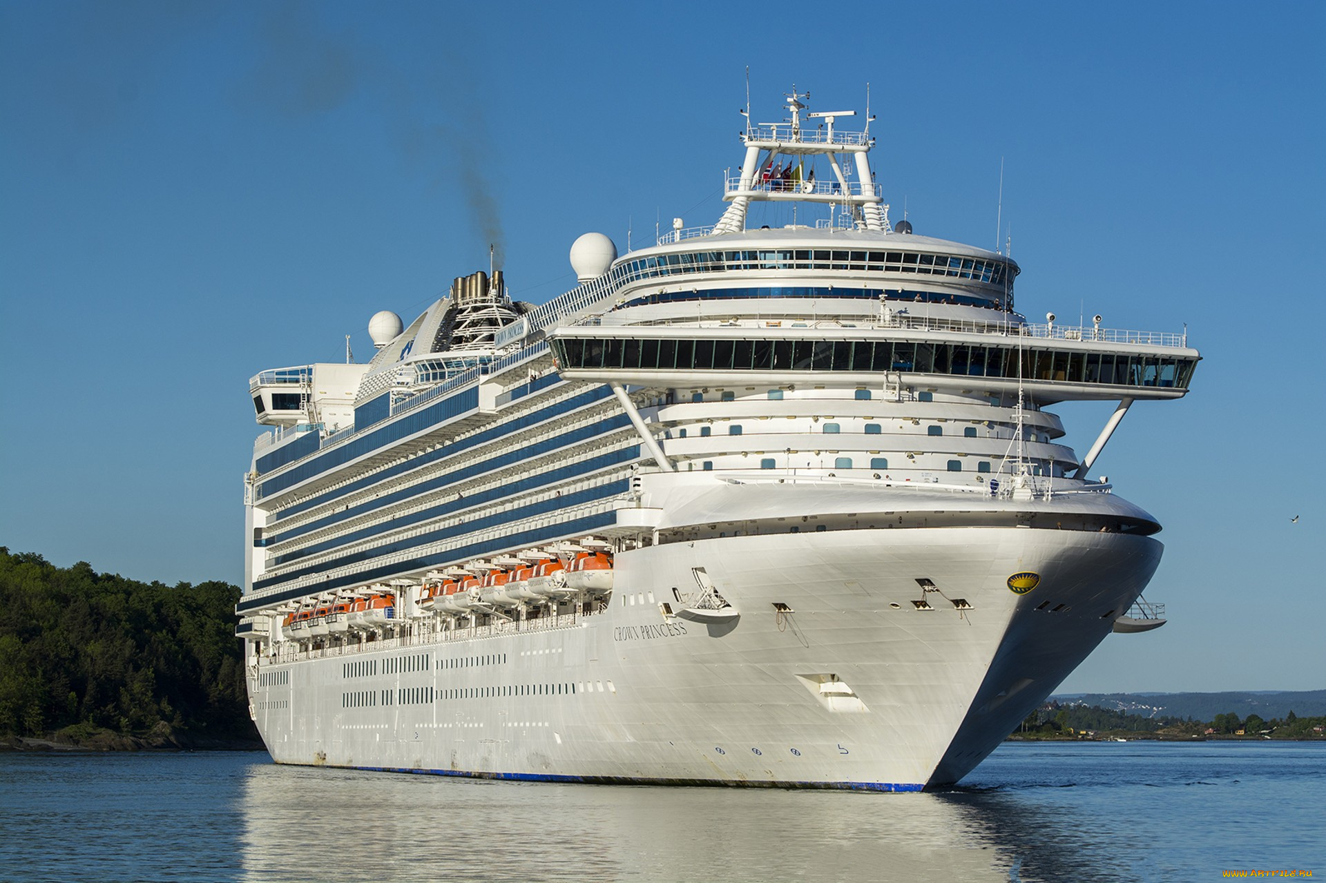 crown, princess, корабли, лайнеры, лайнер, круиз