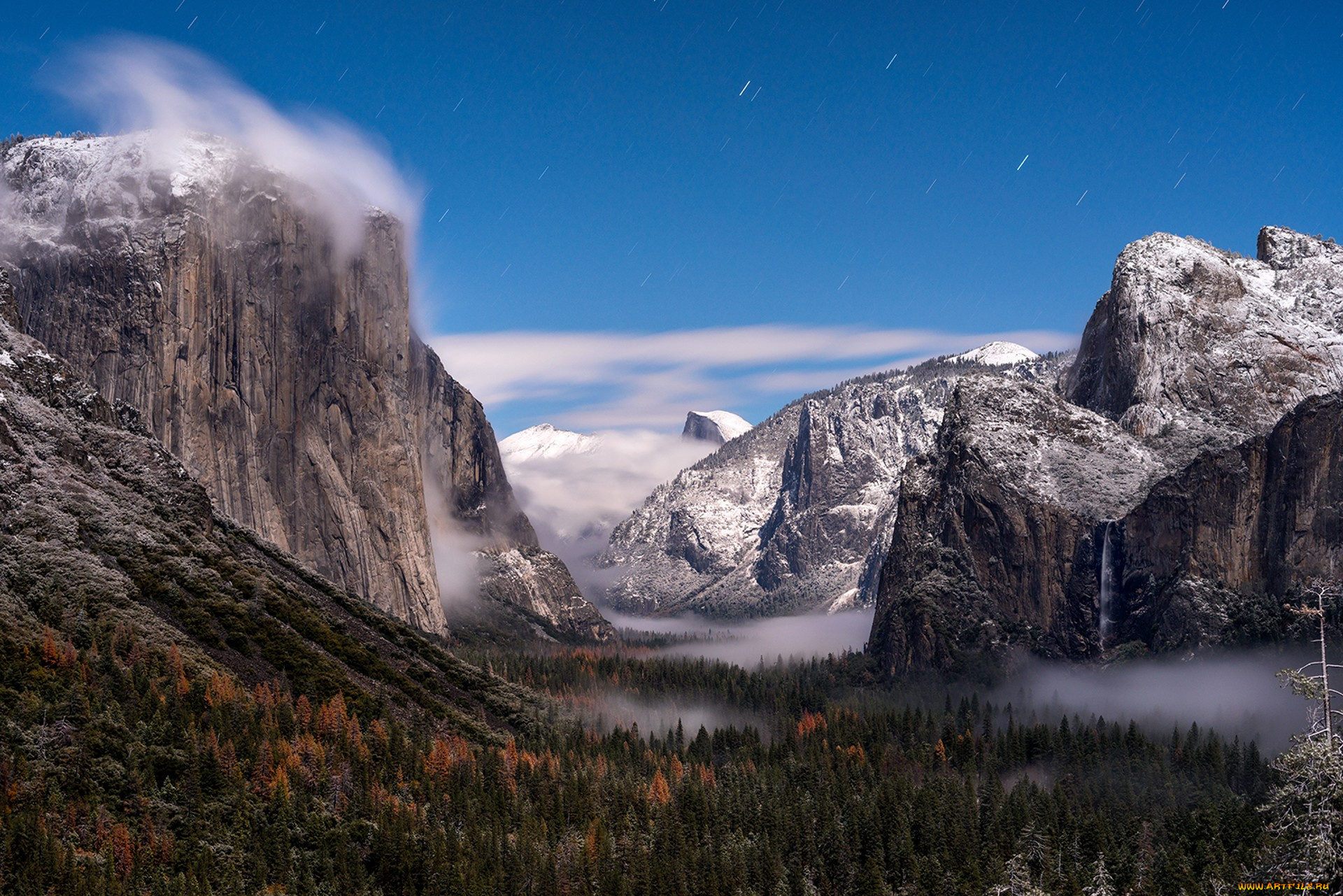 природа, горы, простор