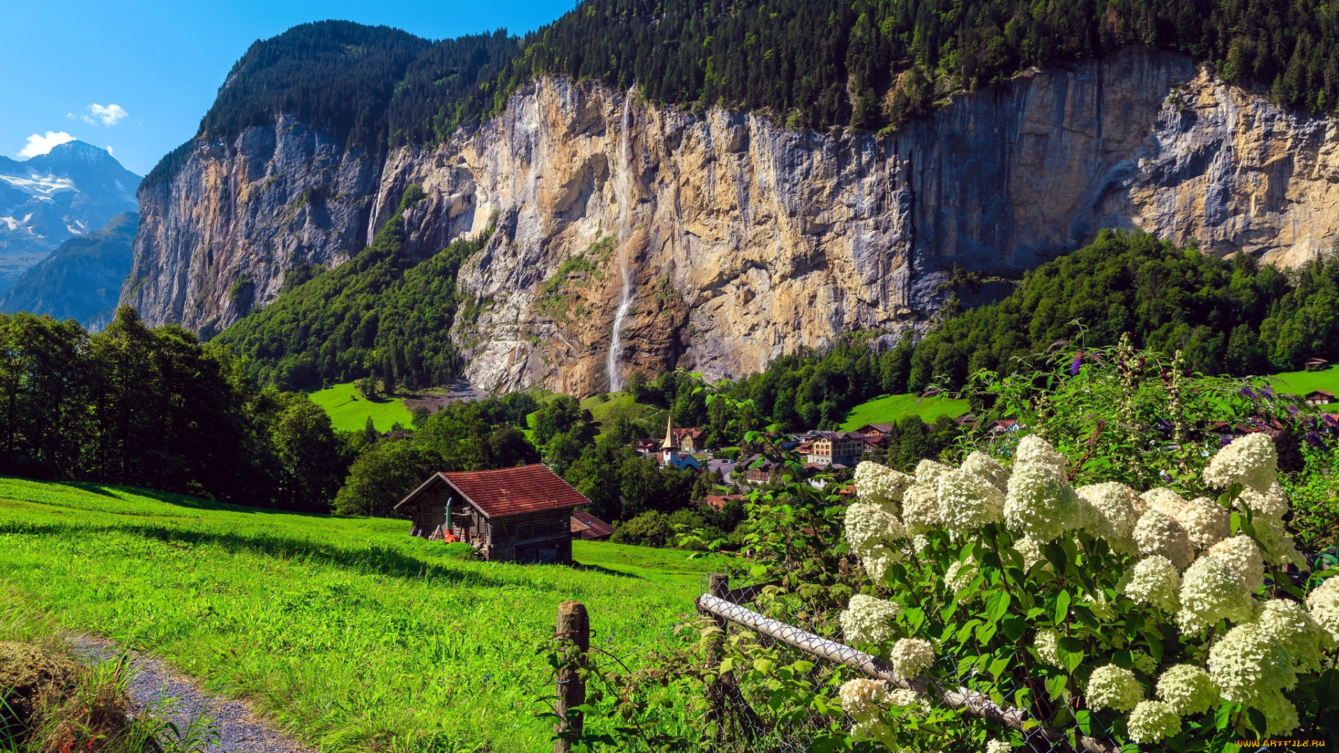 lauterbrunnen, switzerland, города, лаутербруннен, , швейцария