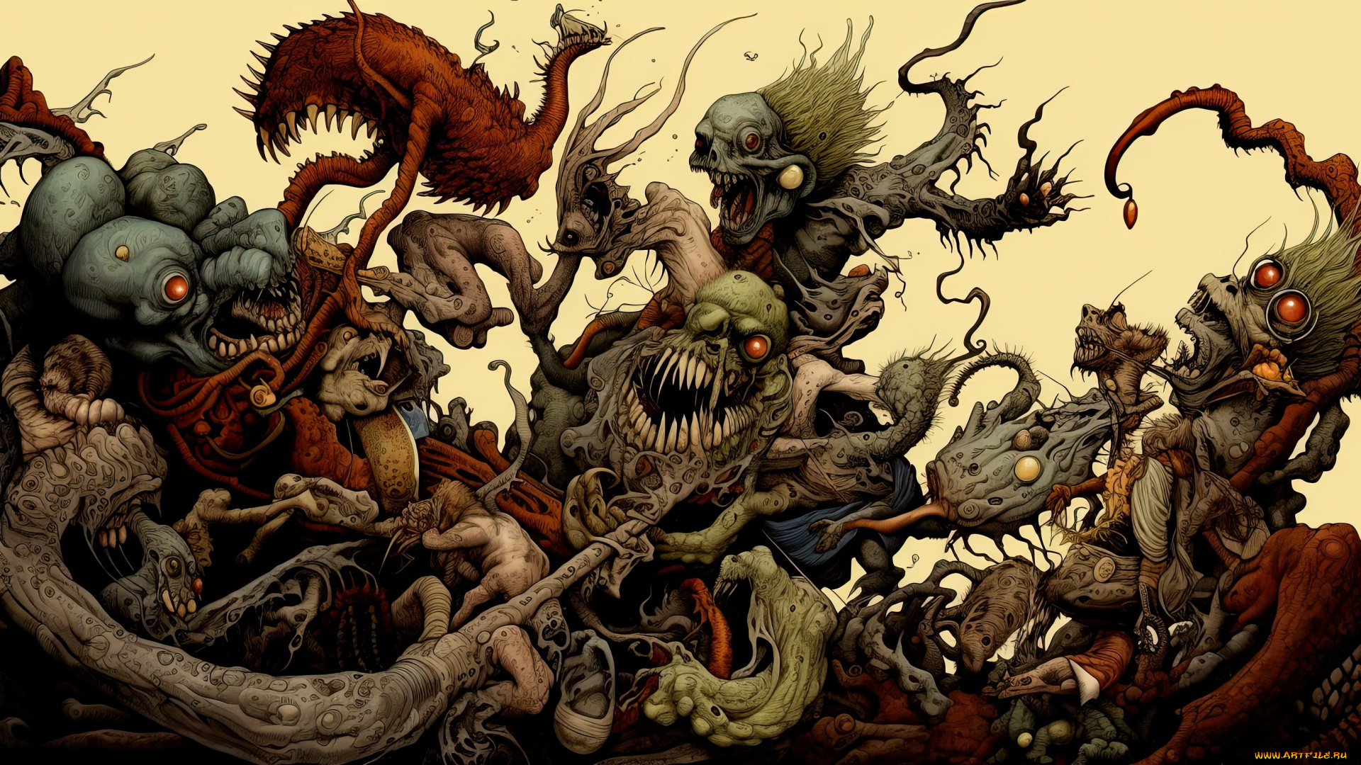 фэнтези, существа, нейросети, графика, нейроарт, ai, art, нейронные, сети, рисунки, нейро, искусство