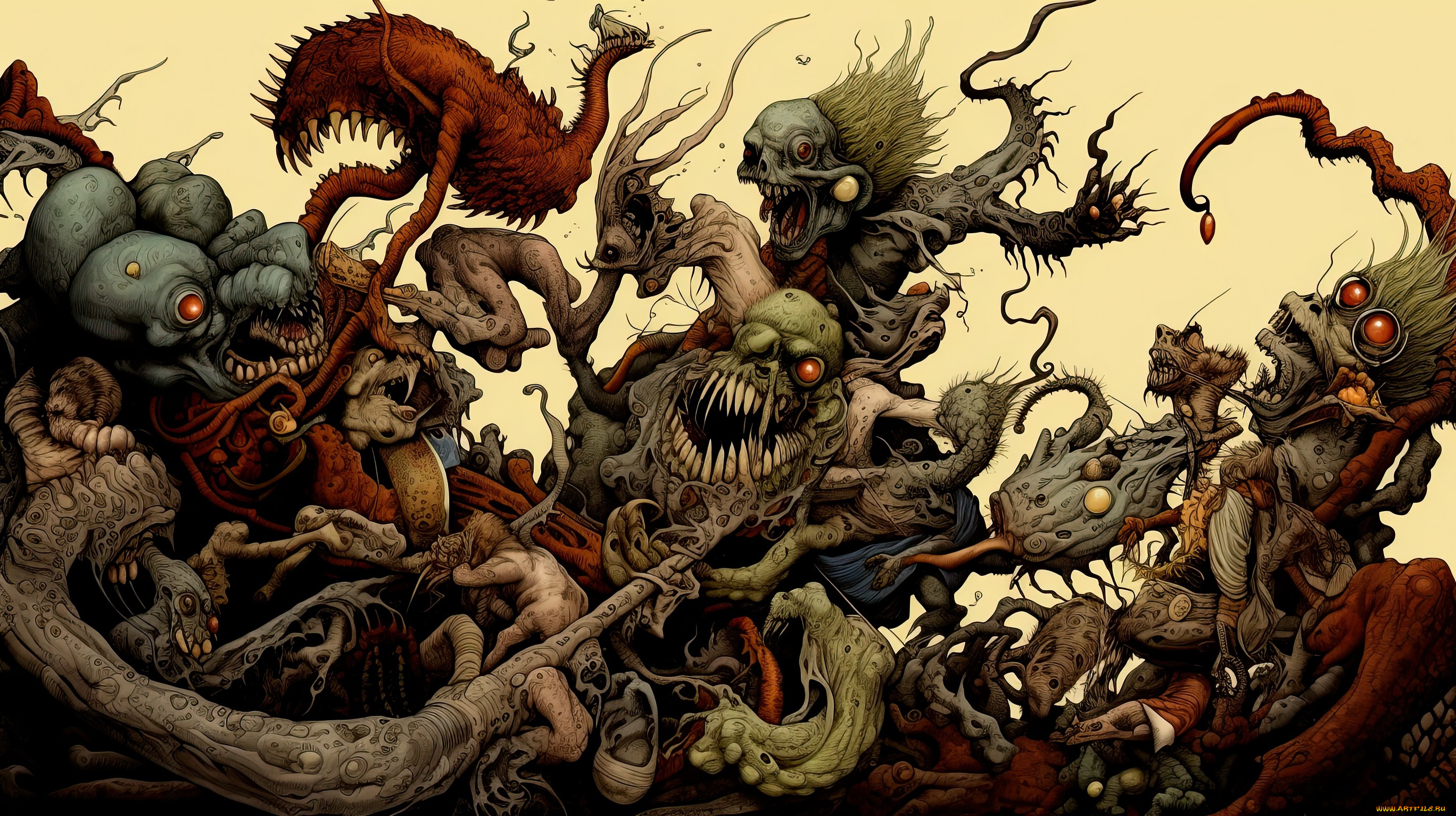 фэнтези, существа, нейросети, графика, нейроарт, ai, art, нейронные, сети, рисунки, нейро, искусство