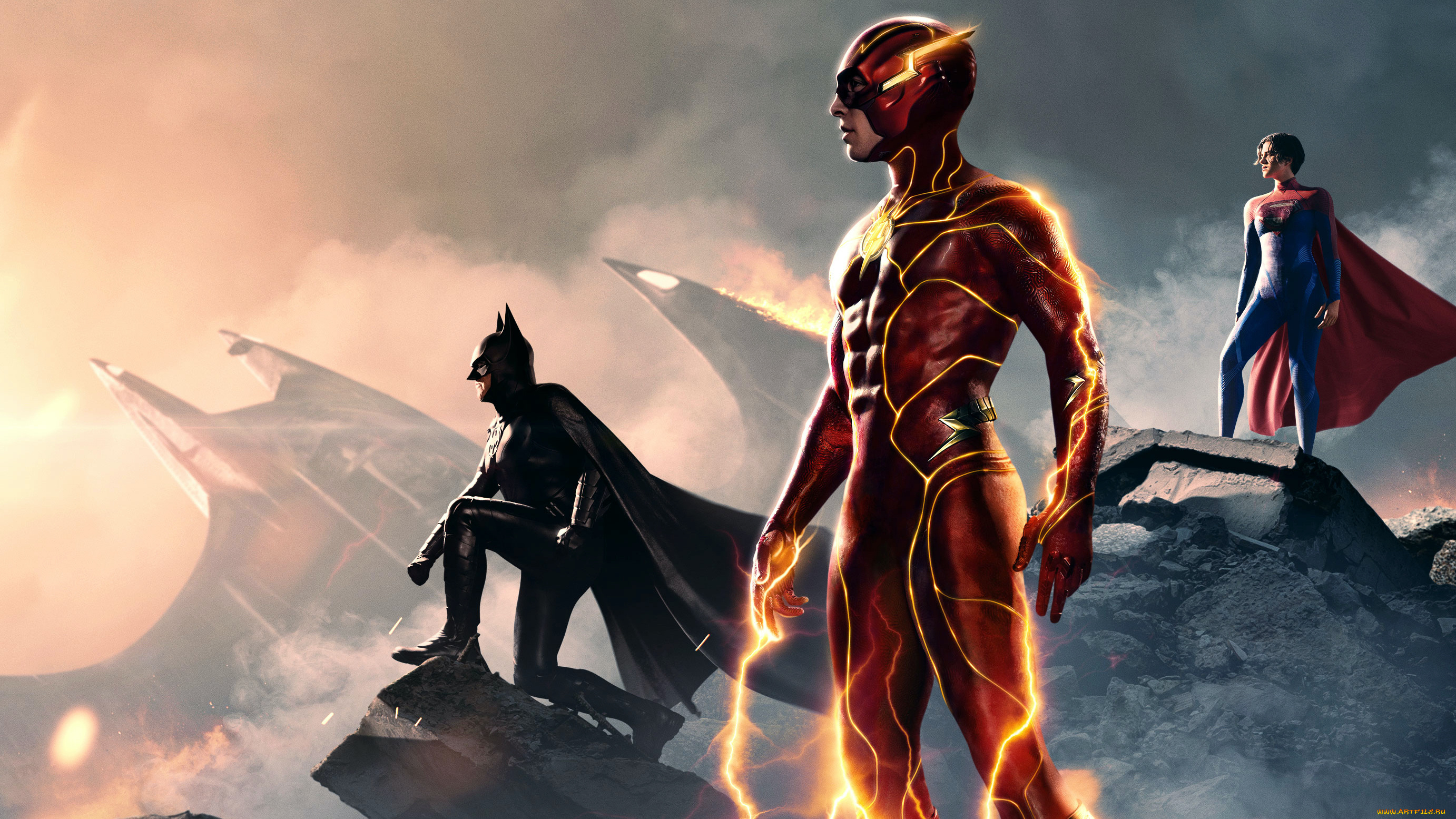 the, flash, , , 2023, , кино, фильмы, the, flash, флэш, постер, фантастика, фэнтези, боевик, ezra, miller, sasha, calle, ben, affleck, the, flash