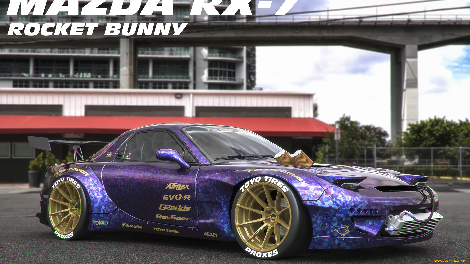 автомобили, 3д, mazda