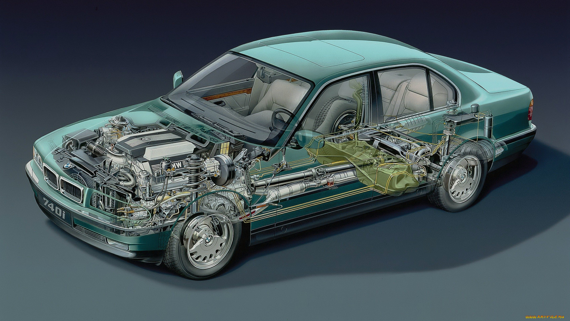 автомобили, рентген, bmw