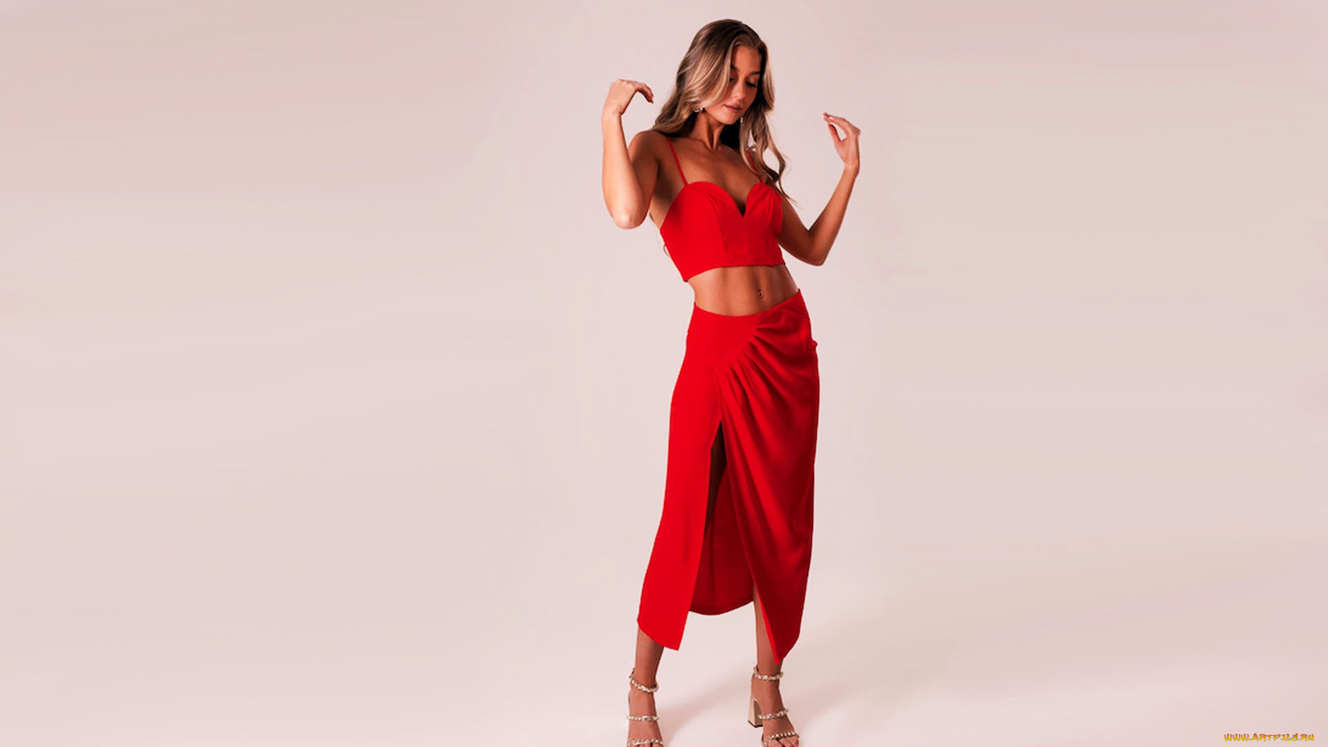 девушки, tara, goddard, русая, топ, юбка