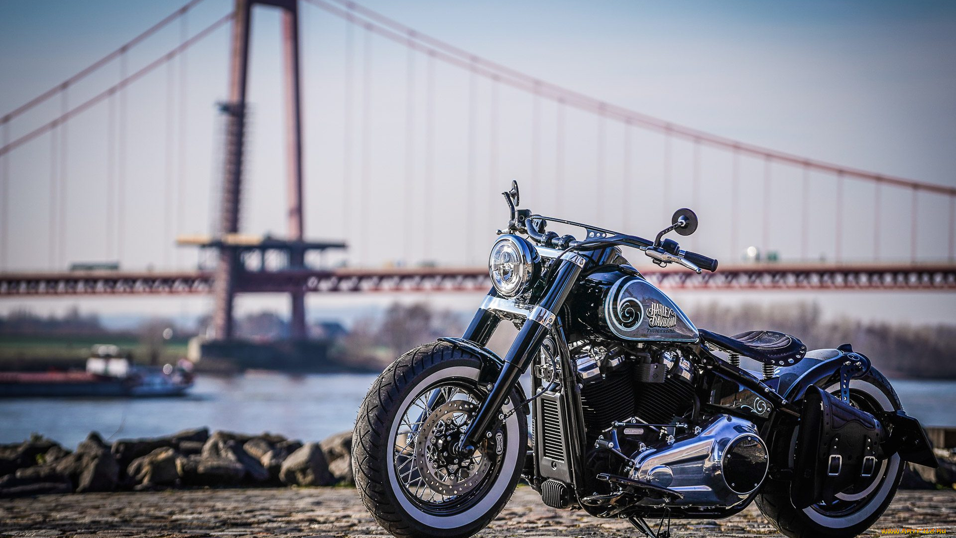 харлей, мотоциклы, harley-davidson, мотоцикл, байк, thunderbike, customs