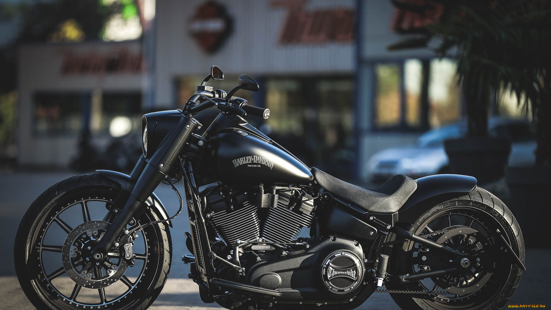 harley, мотоциклы, harley-davidson, мотоцикл, байк, чёрный