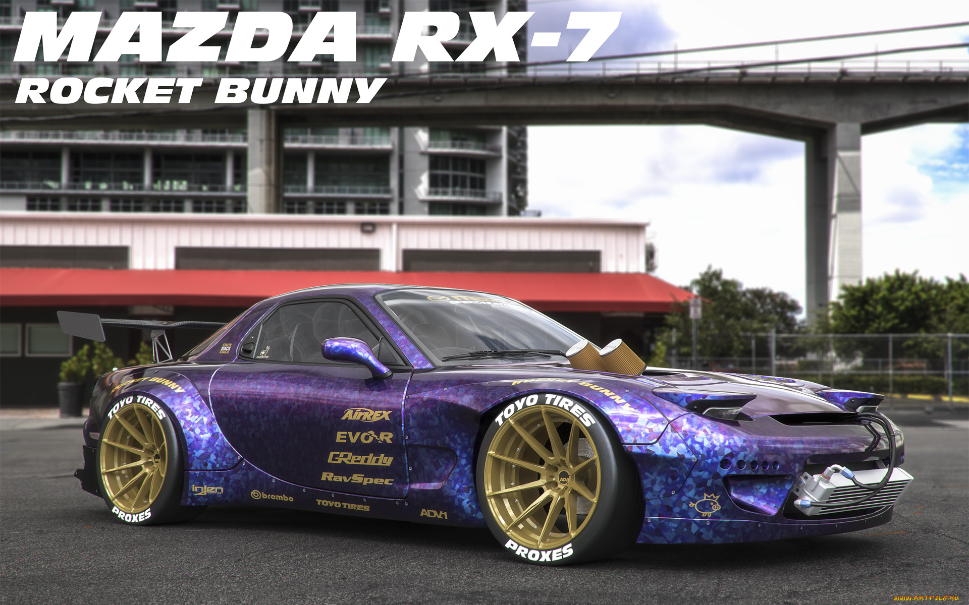 автомобили, 3д, mazda