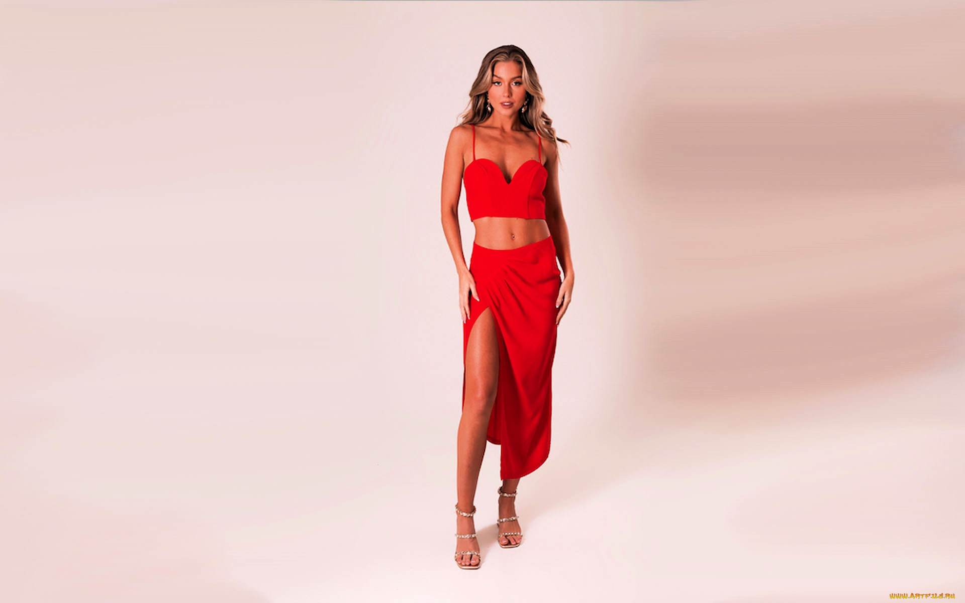 девушки, tara, goddard, русая, топ, юбка