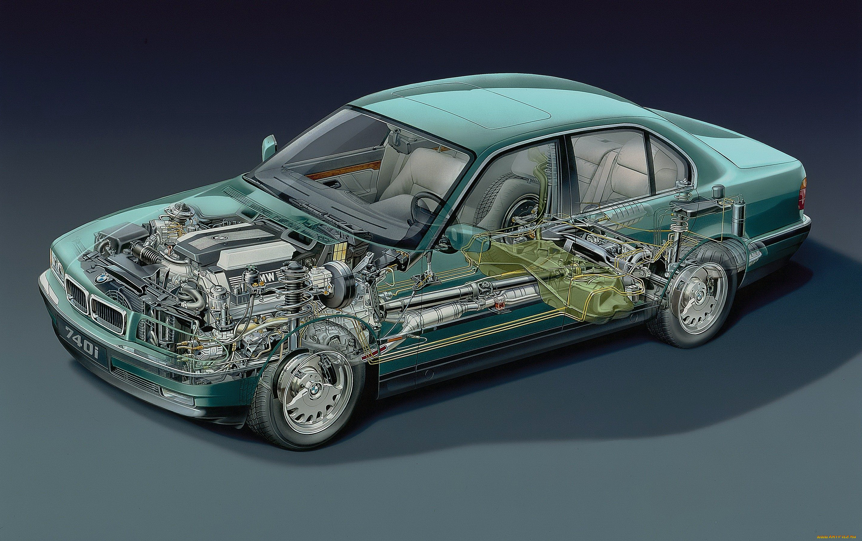 автомобили, рентген, bmw