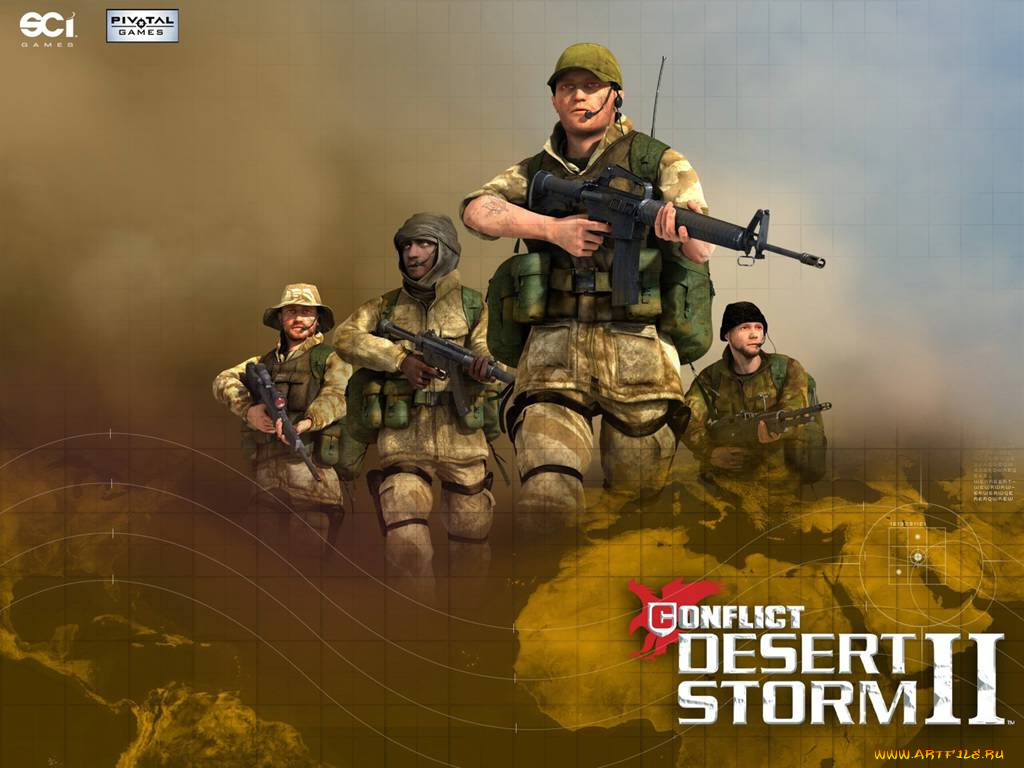 conflict, desert, storm, ii, видео, игры