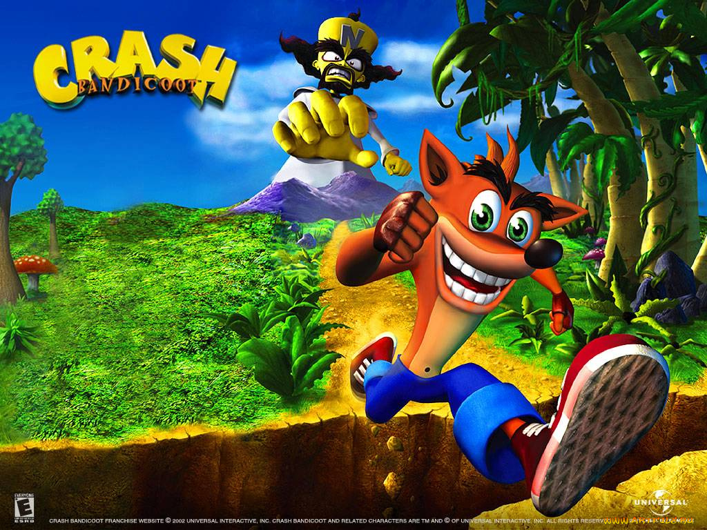 crash, bandicoot, the, wrath, of, cortex, видео, игры