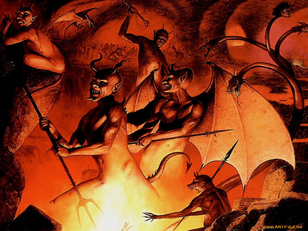 фэнтези, демоны