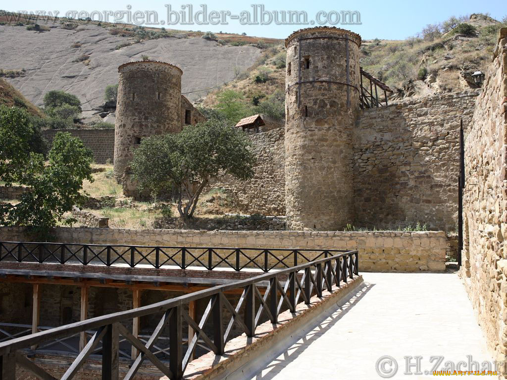 georgia, garedshi, города, исторические, архитектурные, памятники