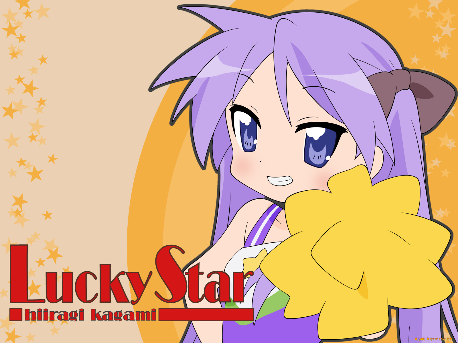 аниме, lucky, star
