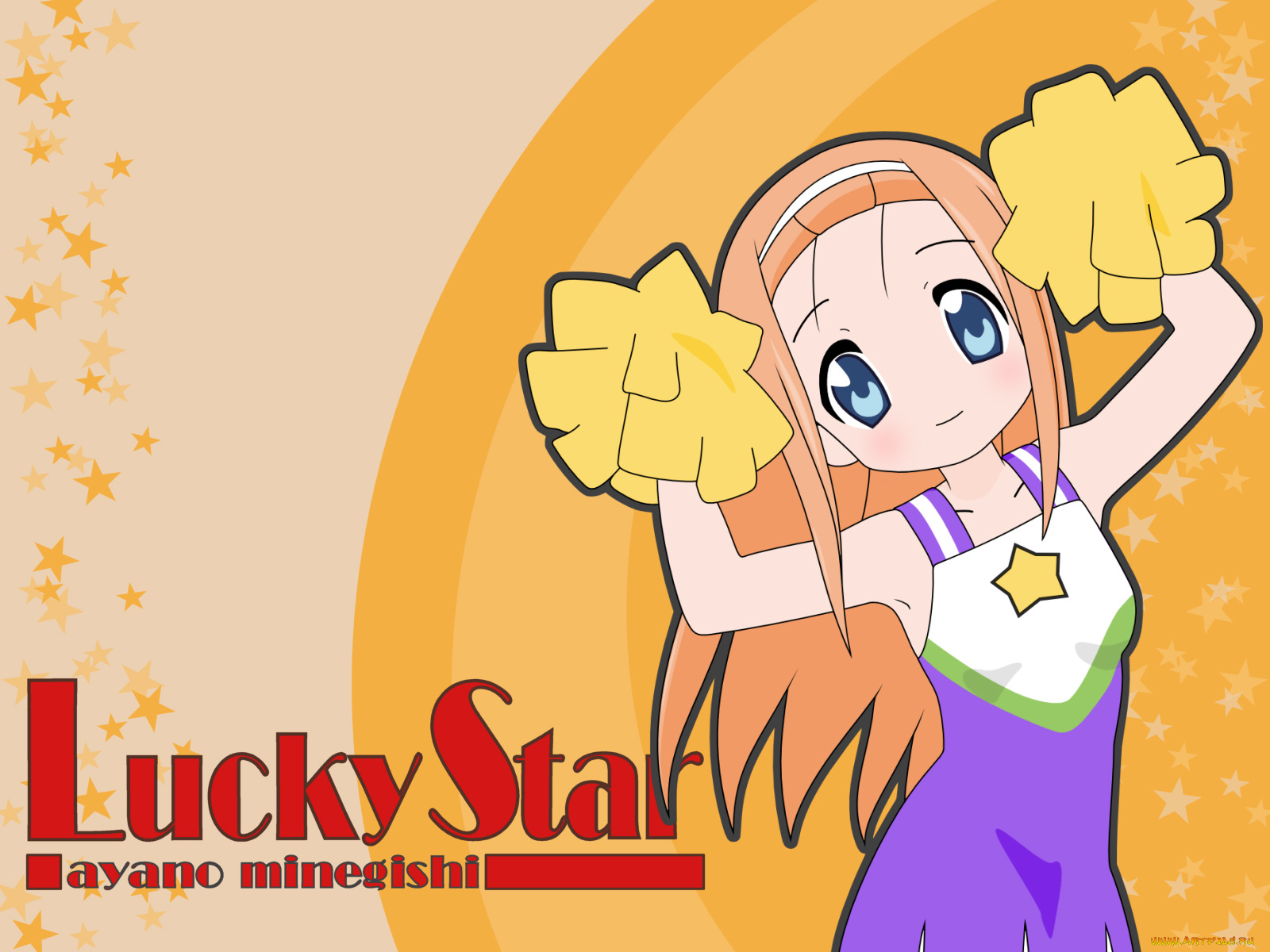 аниме, lucky, star