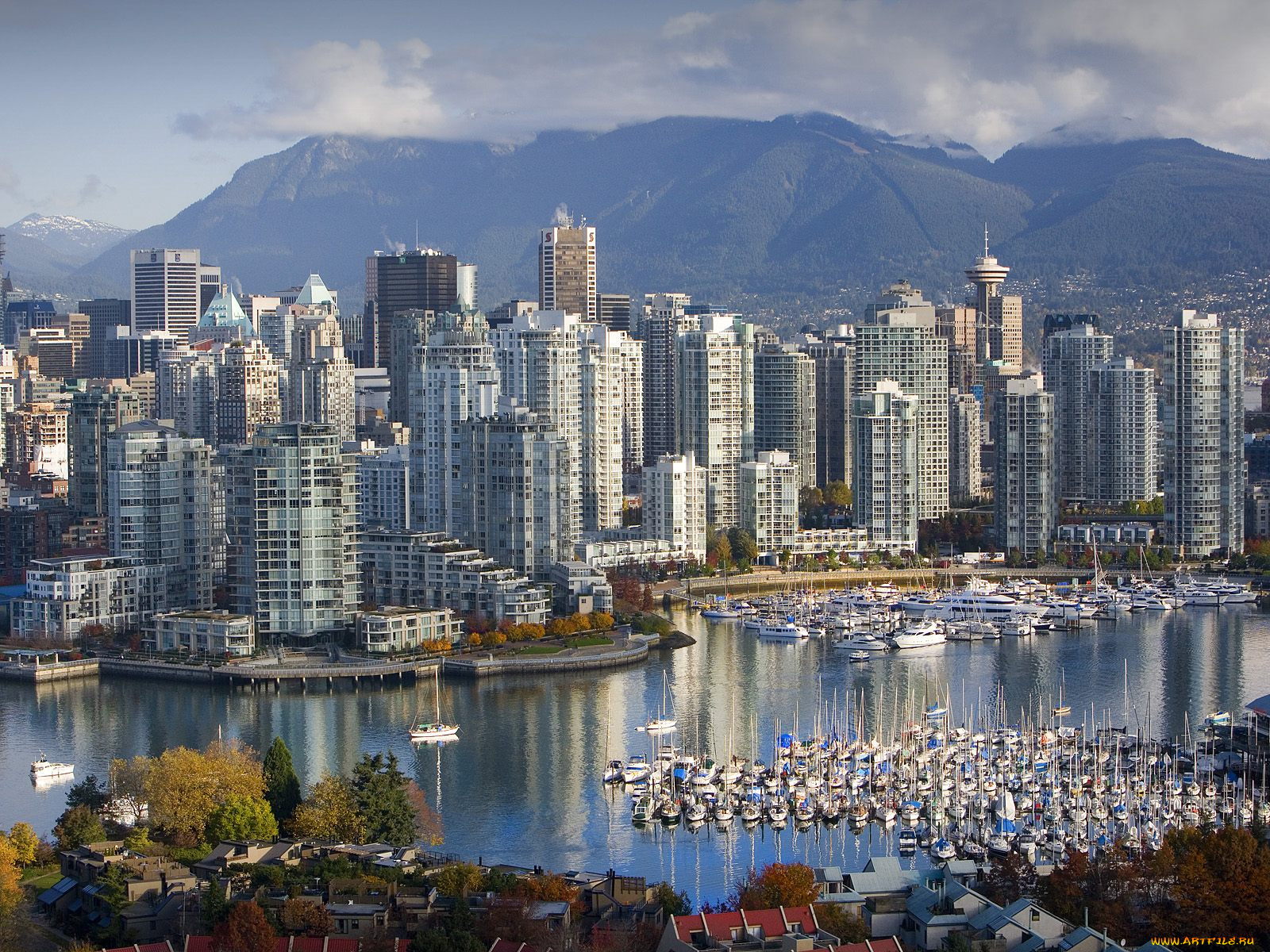 города, ванкувер, канада
