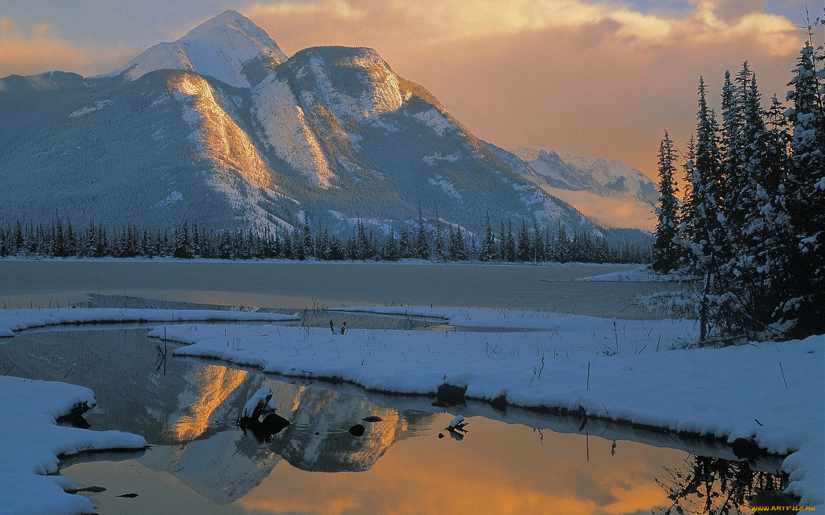 природа, зима