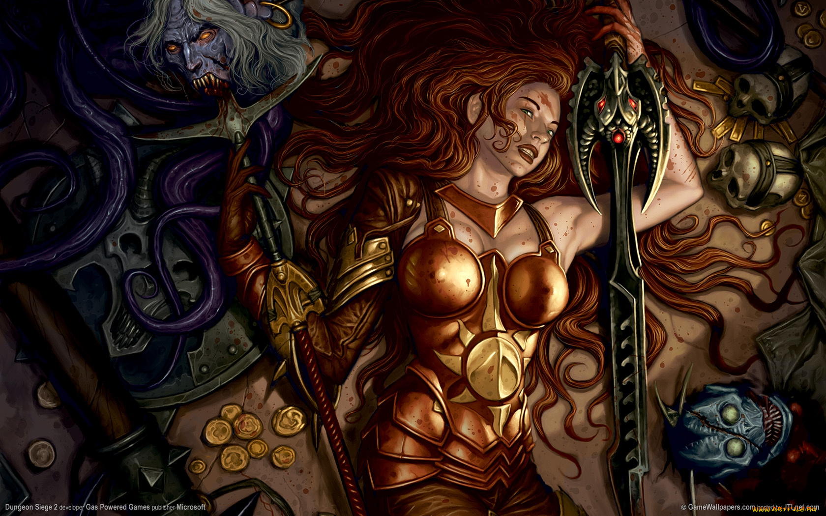 видео, игры, dungeon, siege, ii