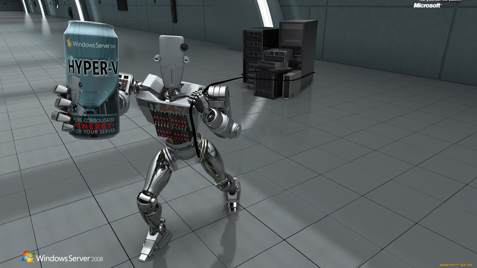 компьютеры, windows, server, 2008