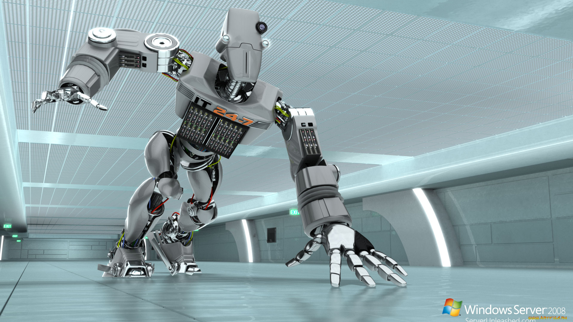 компьютеры, windows, server, 2008