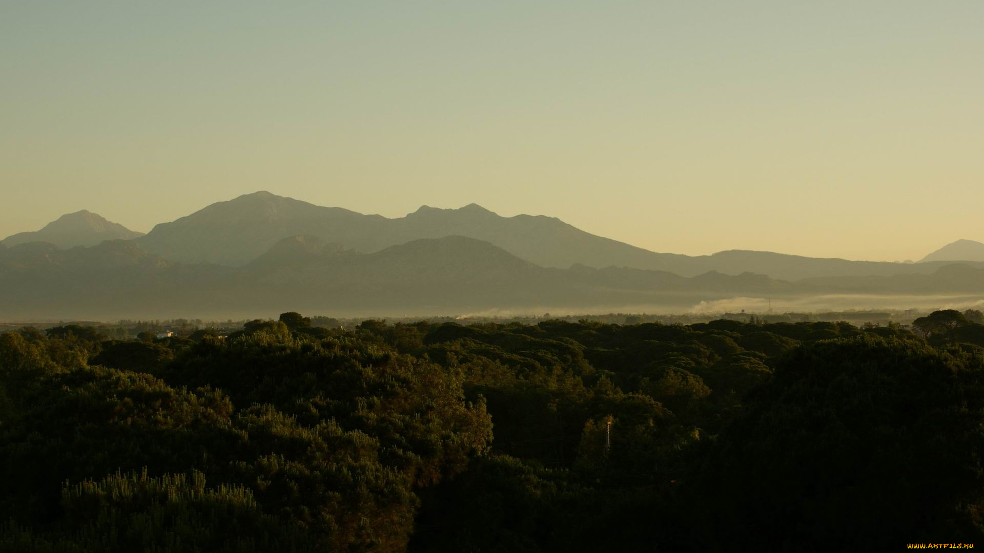 турция, белек, природа, горы