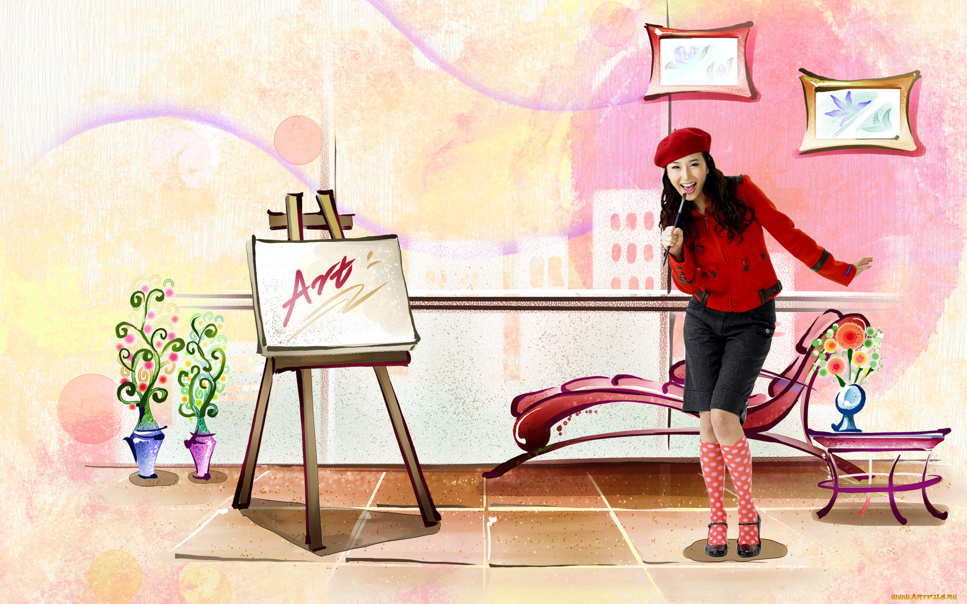 -Unsort, Азиатки, девушки, unsort, азиатки