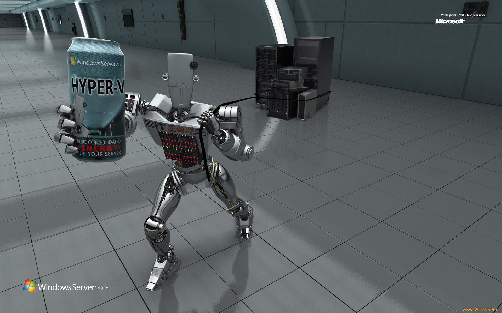 компьютеры, windows, server, 2008