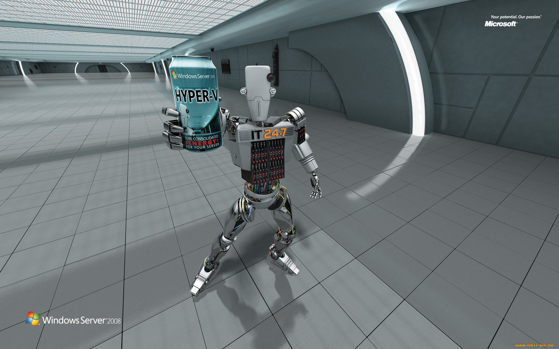 компьютеры, windows, server, 2008