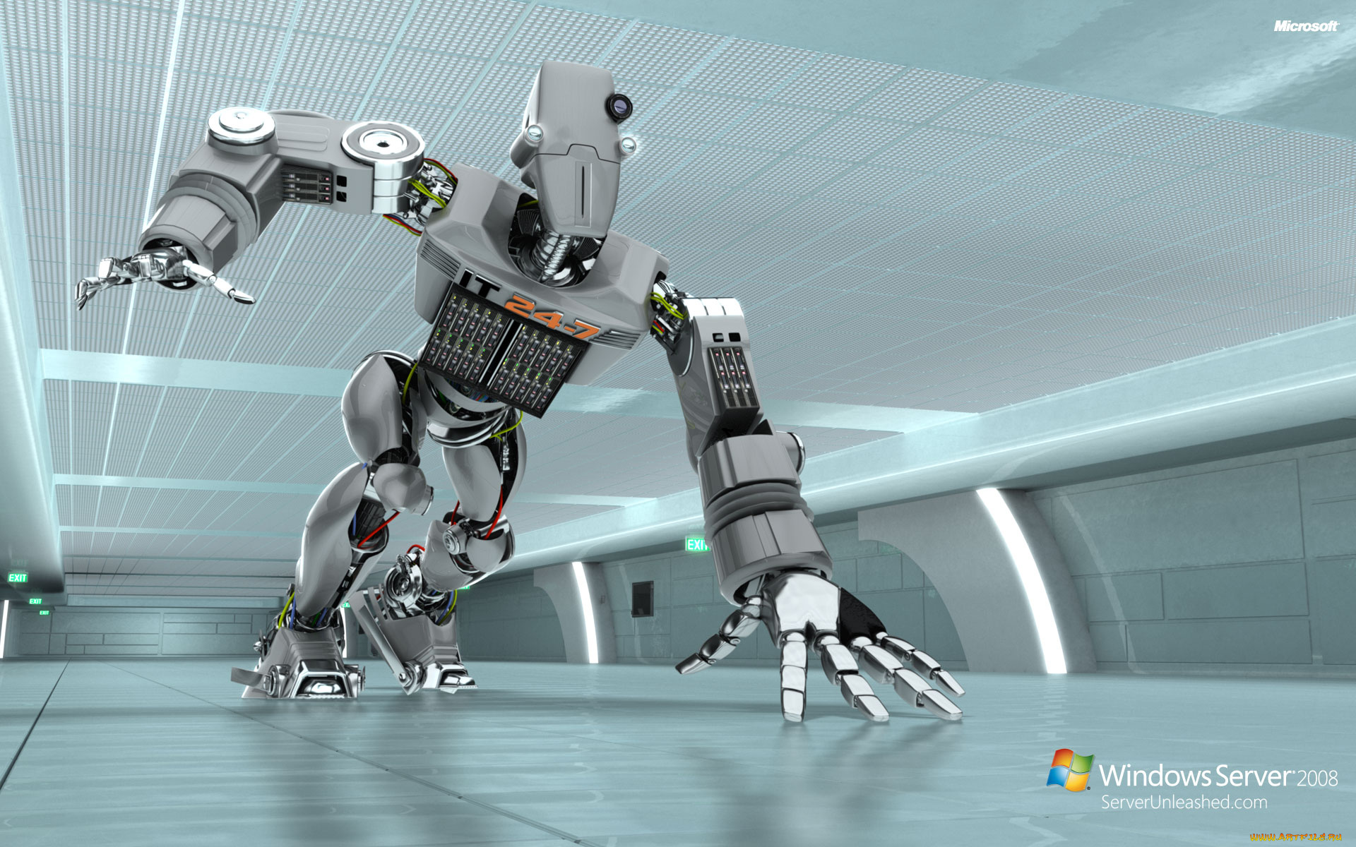 компьютеры, windows, server, 2008