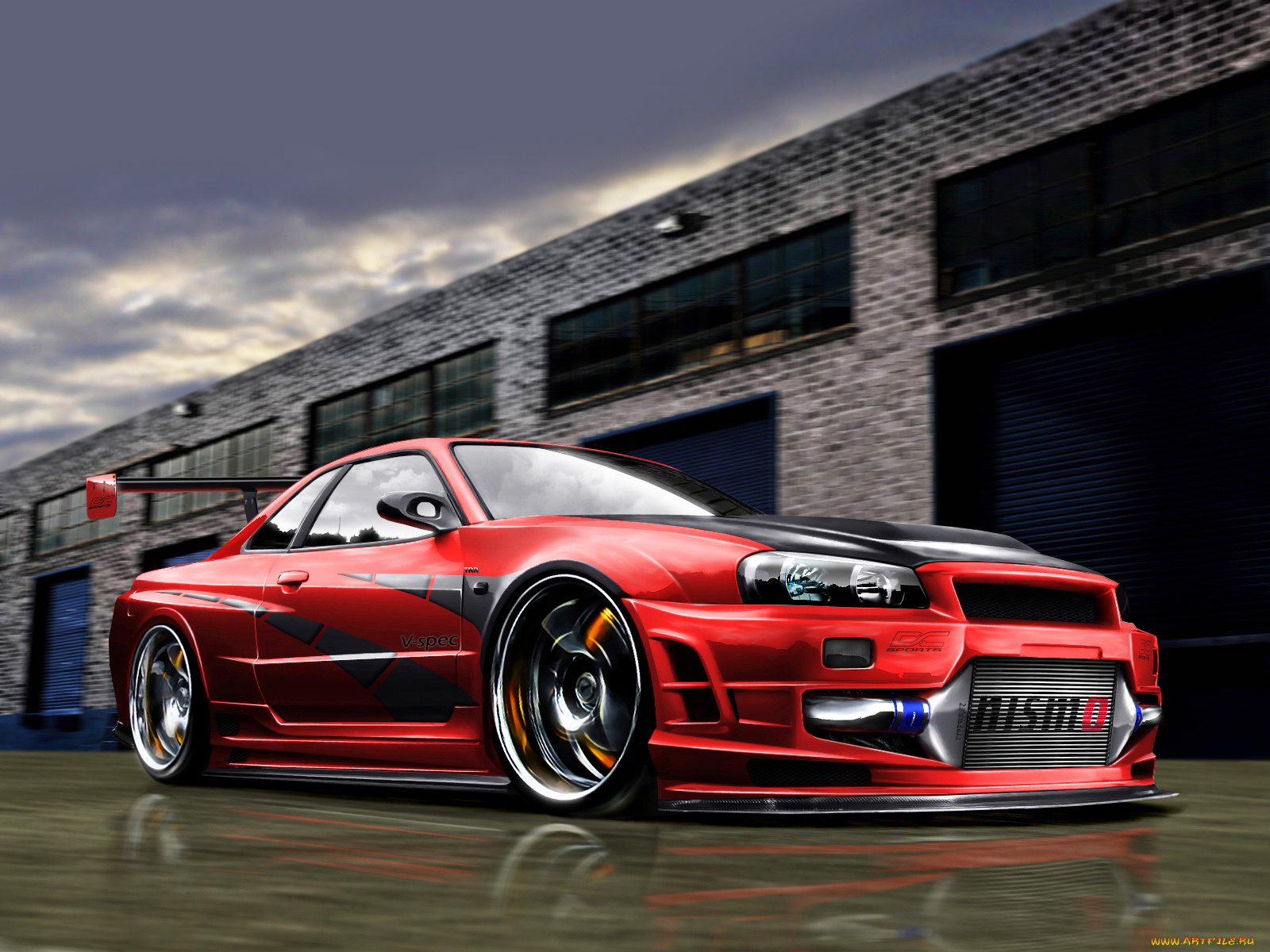 автомобили, виртуальный, тюнинг