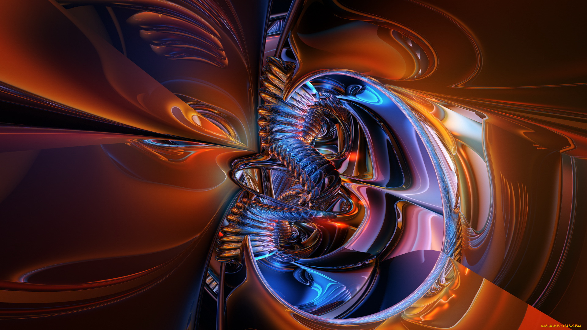 3д, графика, fractal, фракталы