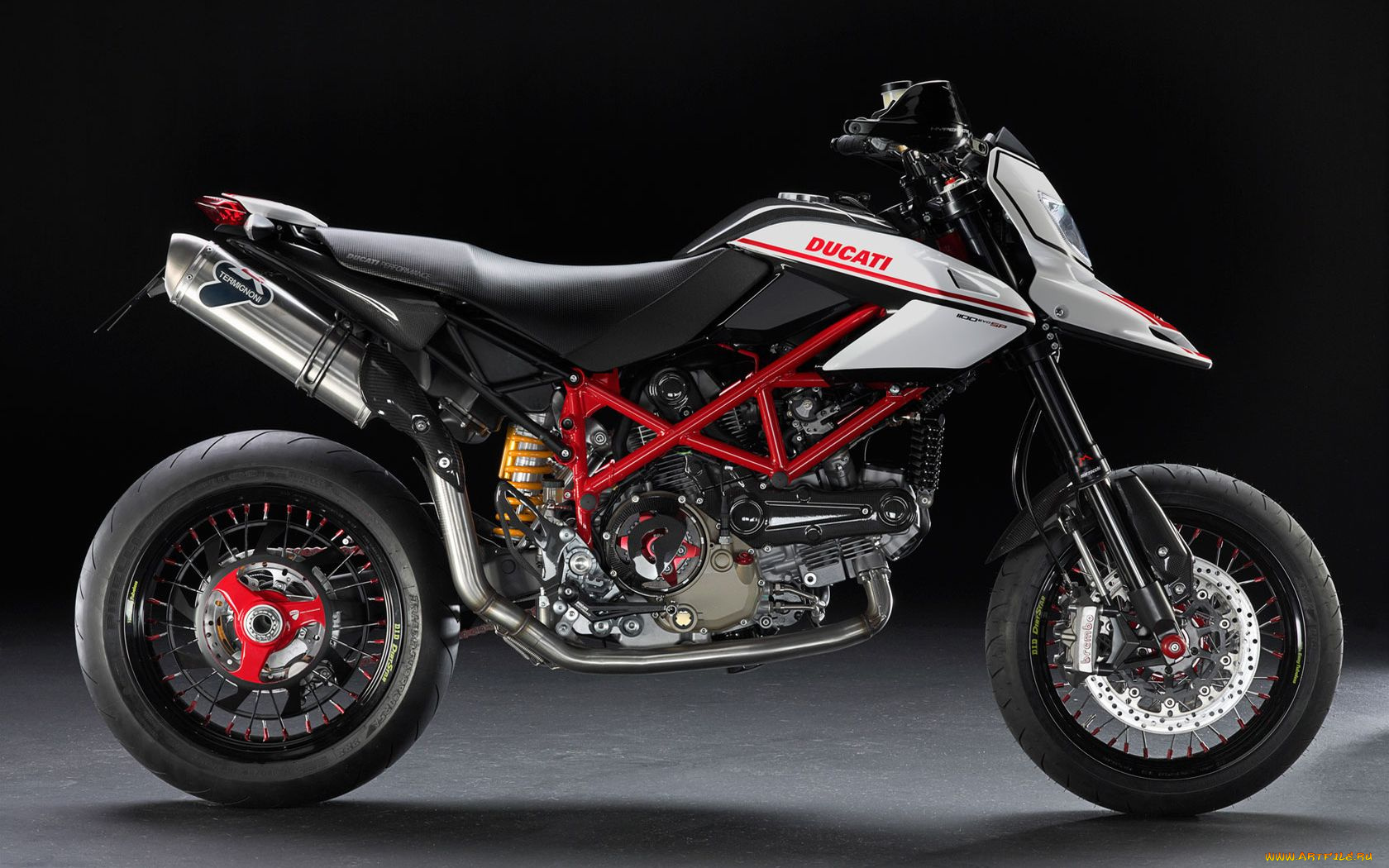 мотоциклы, ducati, hypermotard
