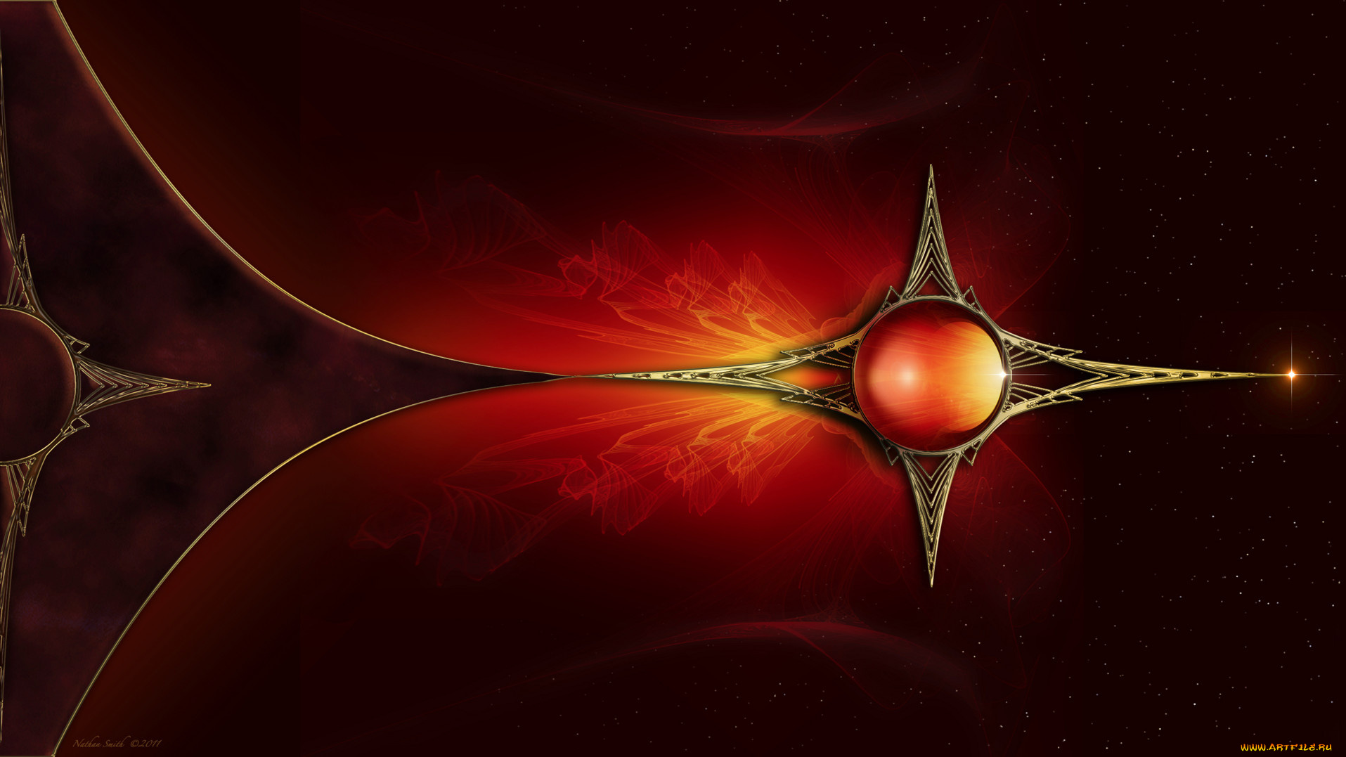 3д, графика, fractal, фракталы