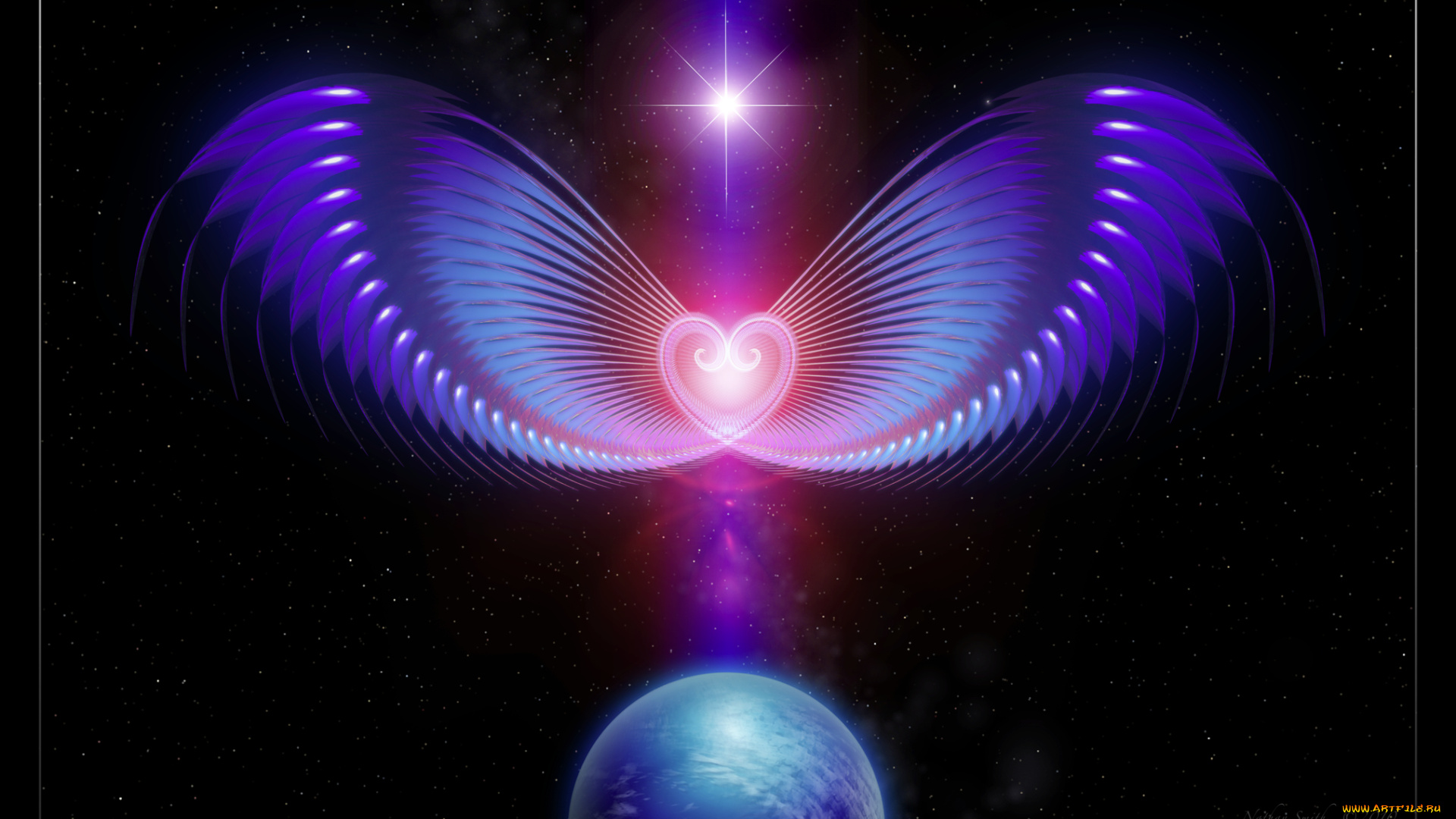 3д, графика, fractal, фракталы