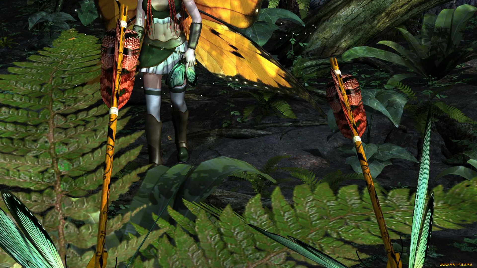 3д, графика, elves, эльфы, эльф