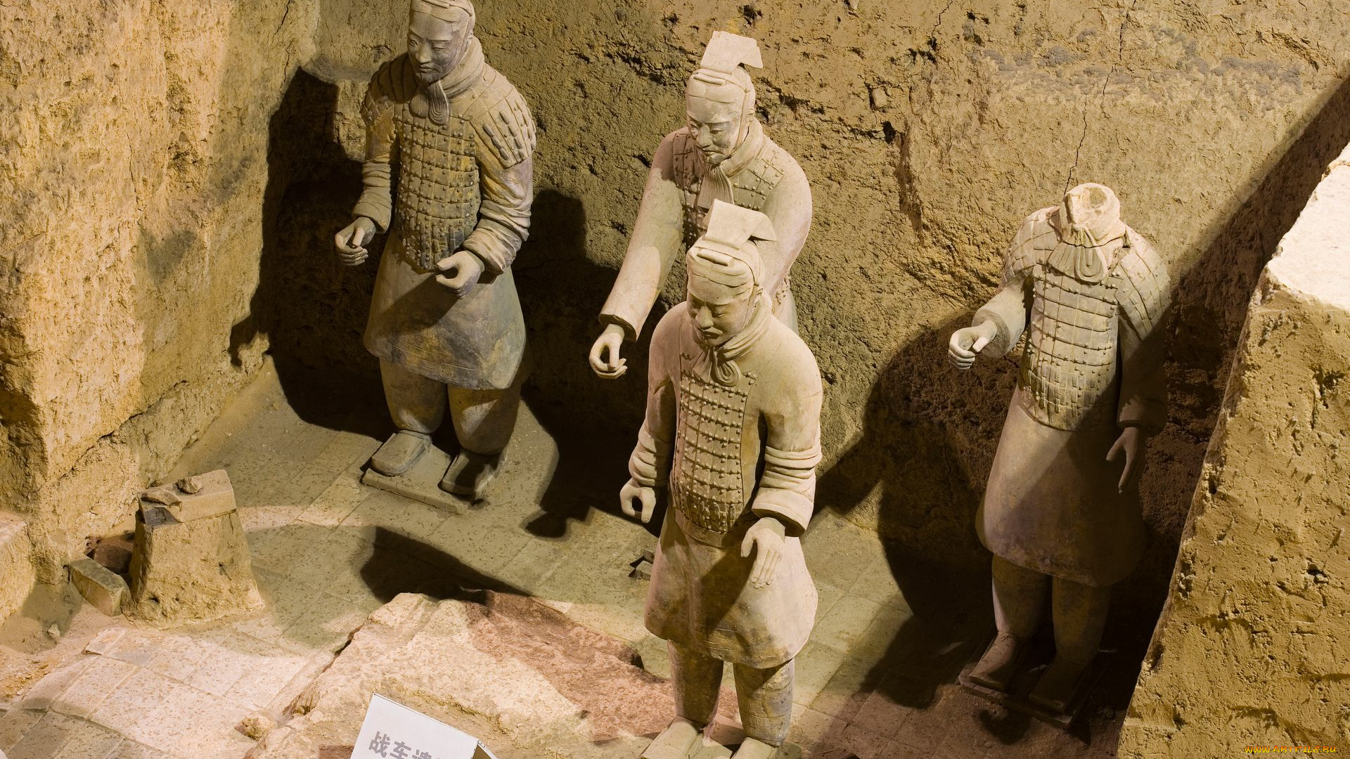 города, исторические, архитектурные, памятники, китайские, воины