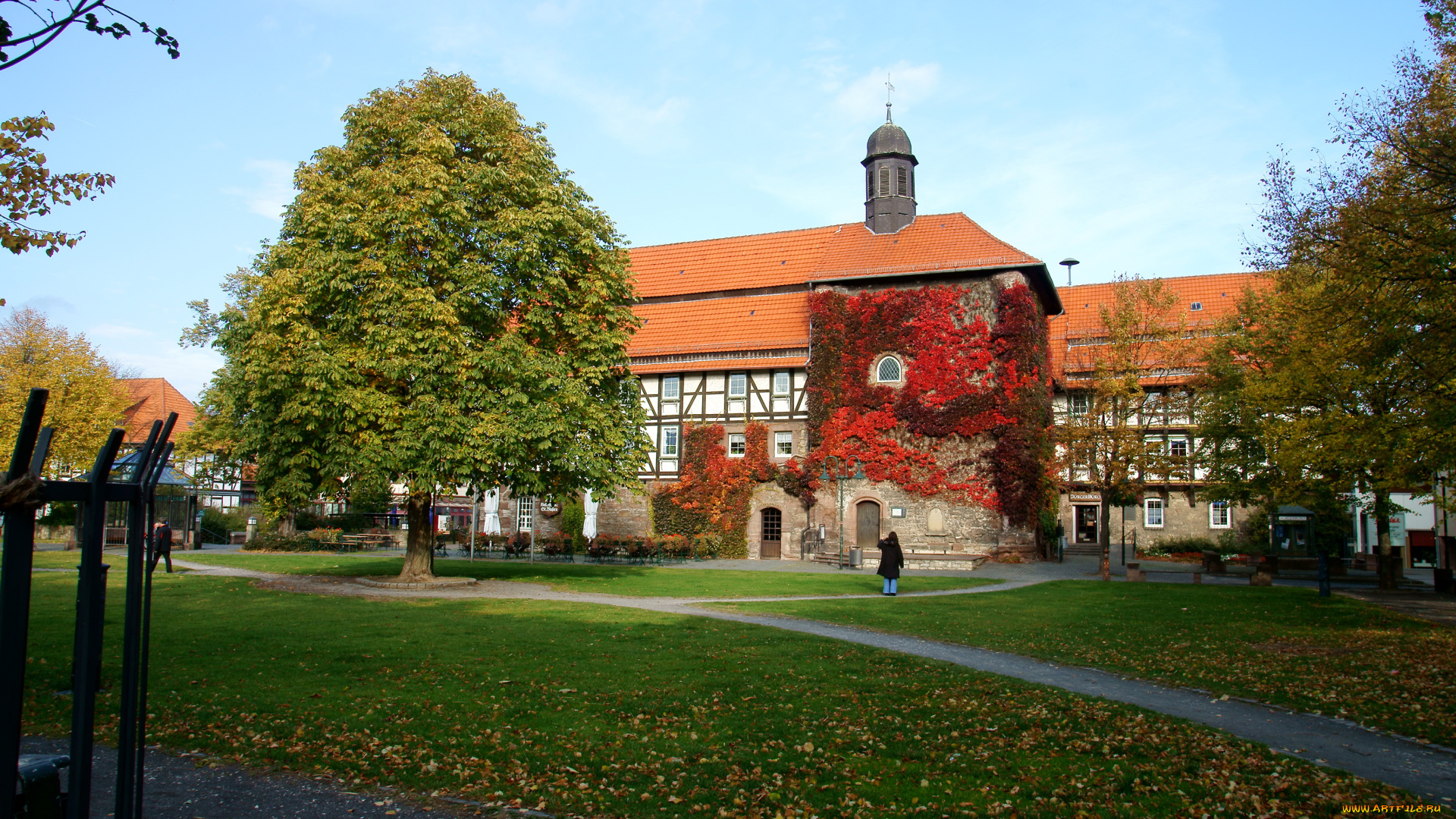 victoria, канада, города, улицы, площади, набережные, деревья, домик, парк