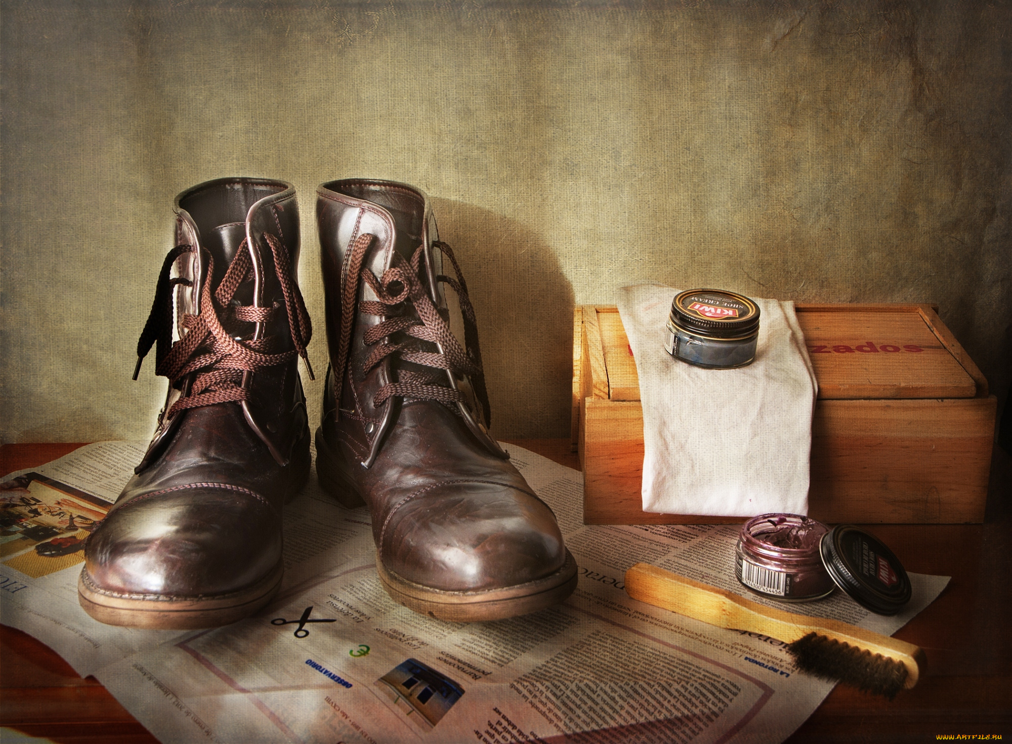разное, одежда, обувь, текстиль, экипировка, обувной, крем, газета, ботинки
