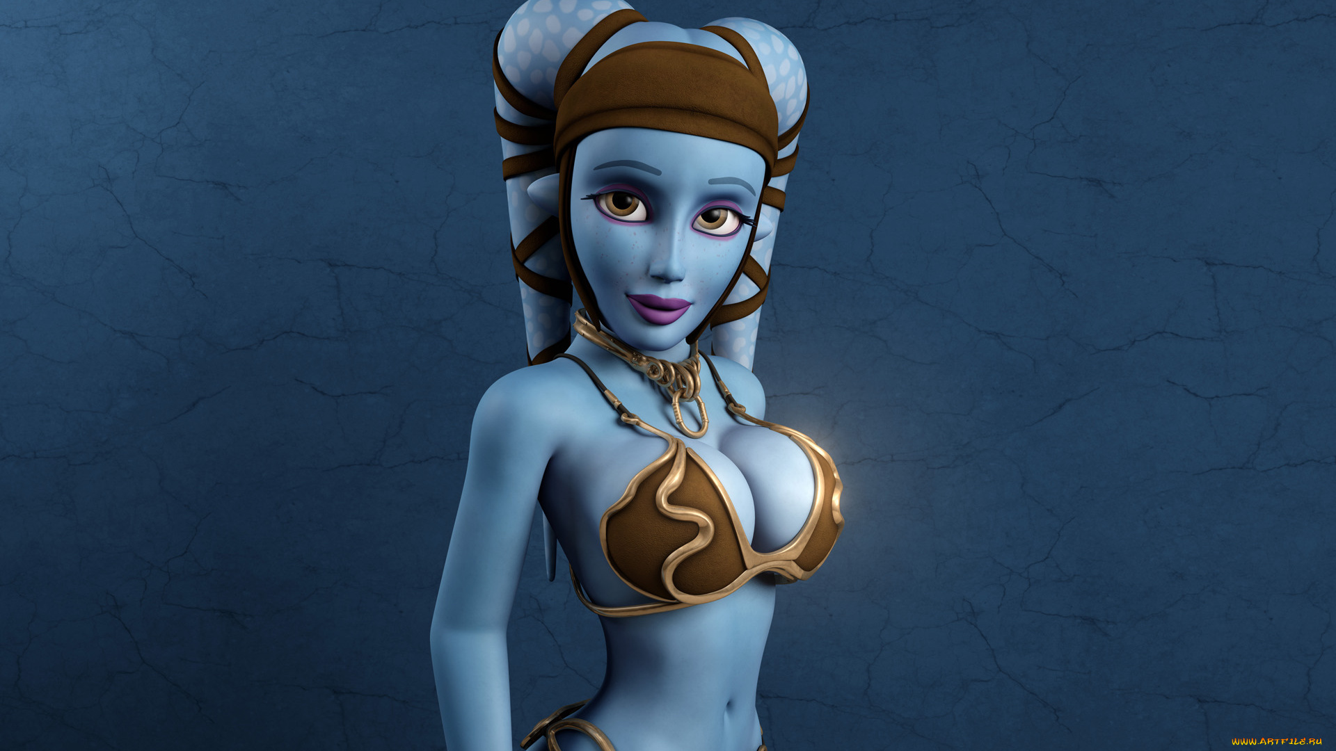 3д, графика, creatures, существа, существо, девушка