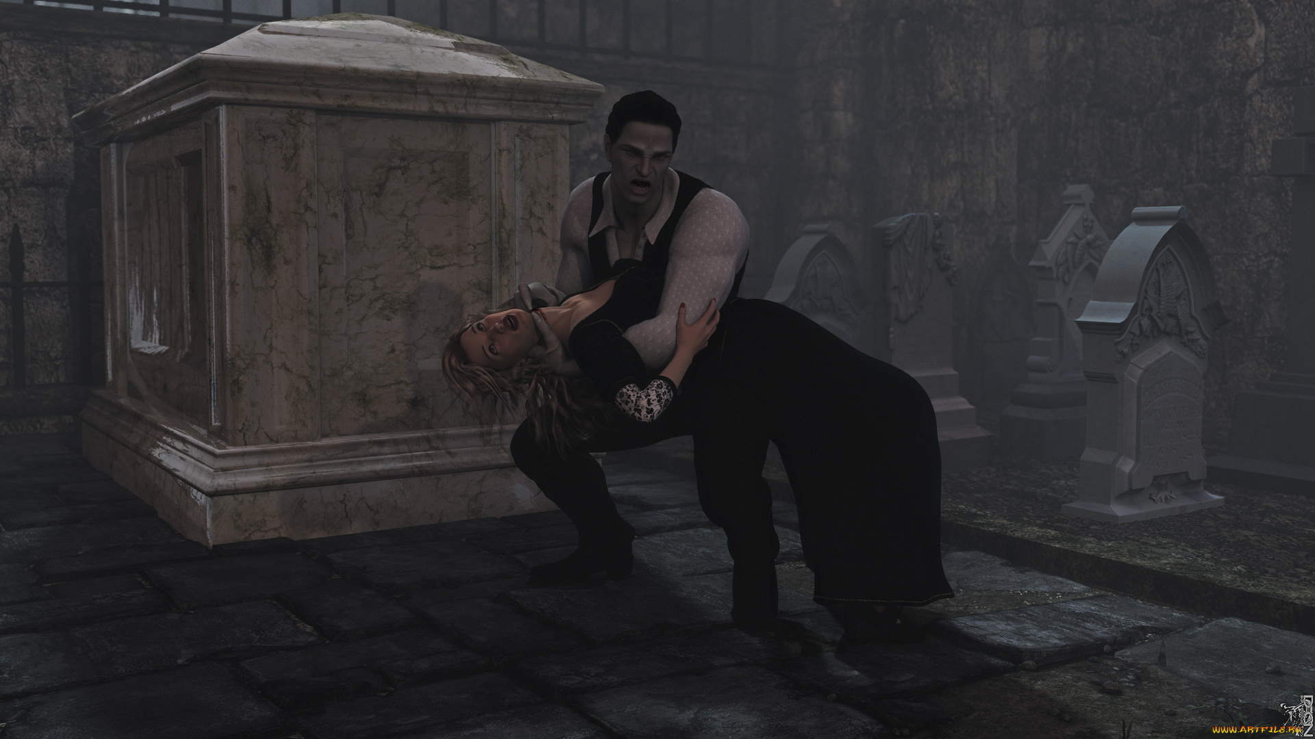 3д, графика, fantasy, фантазия, мужчина, женщина