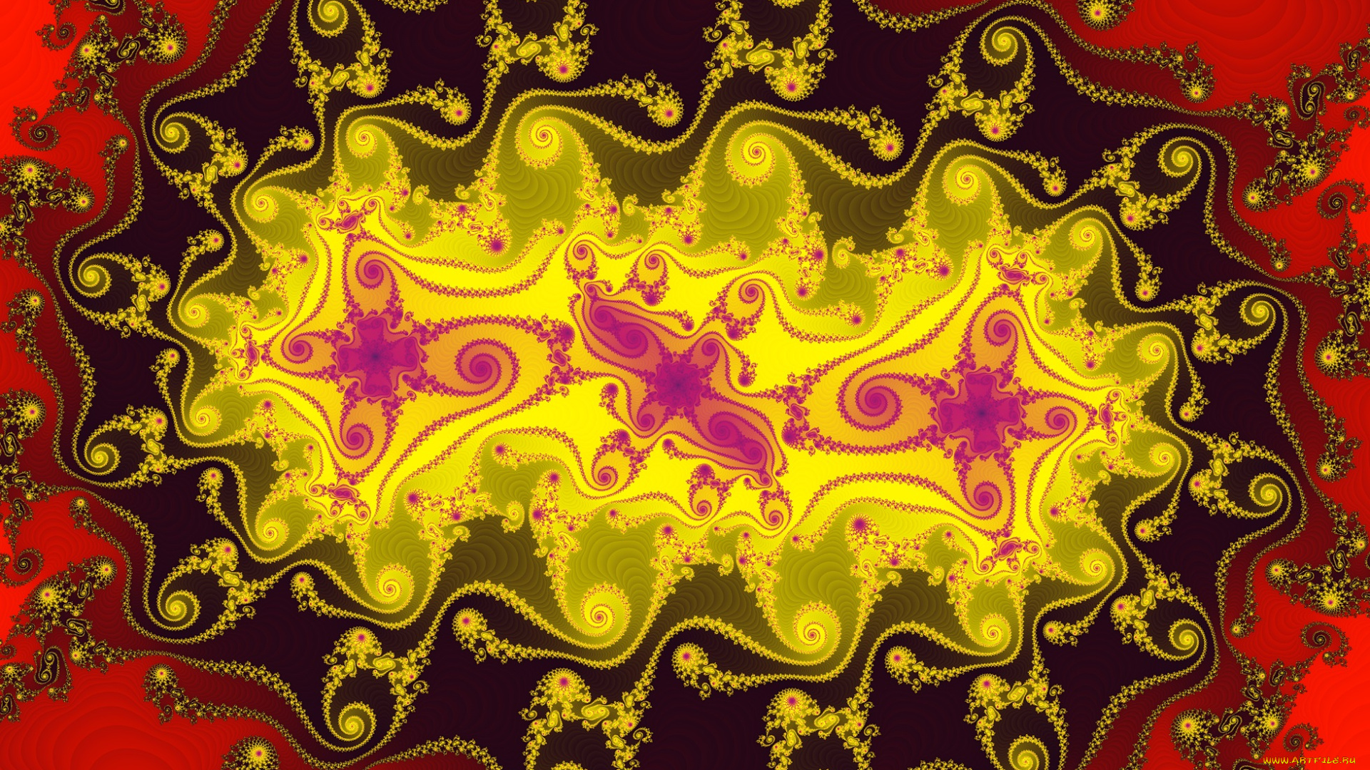 3д, графика, фракталы, , fractal, цвета, фон, узор