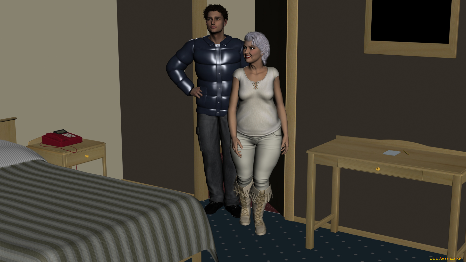 3д, графика, люди, , people, женщина, мужчина